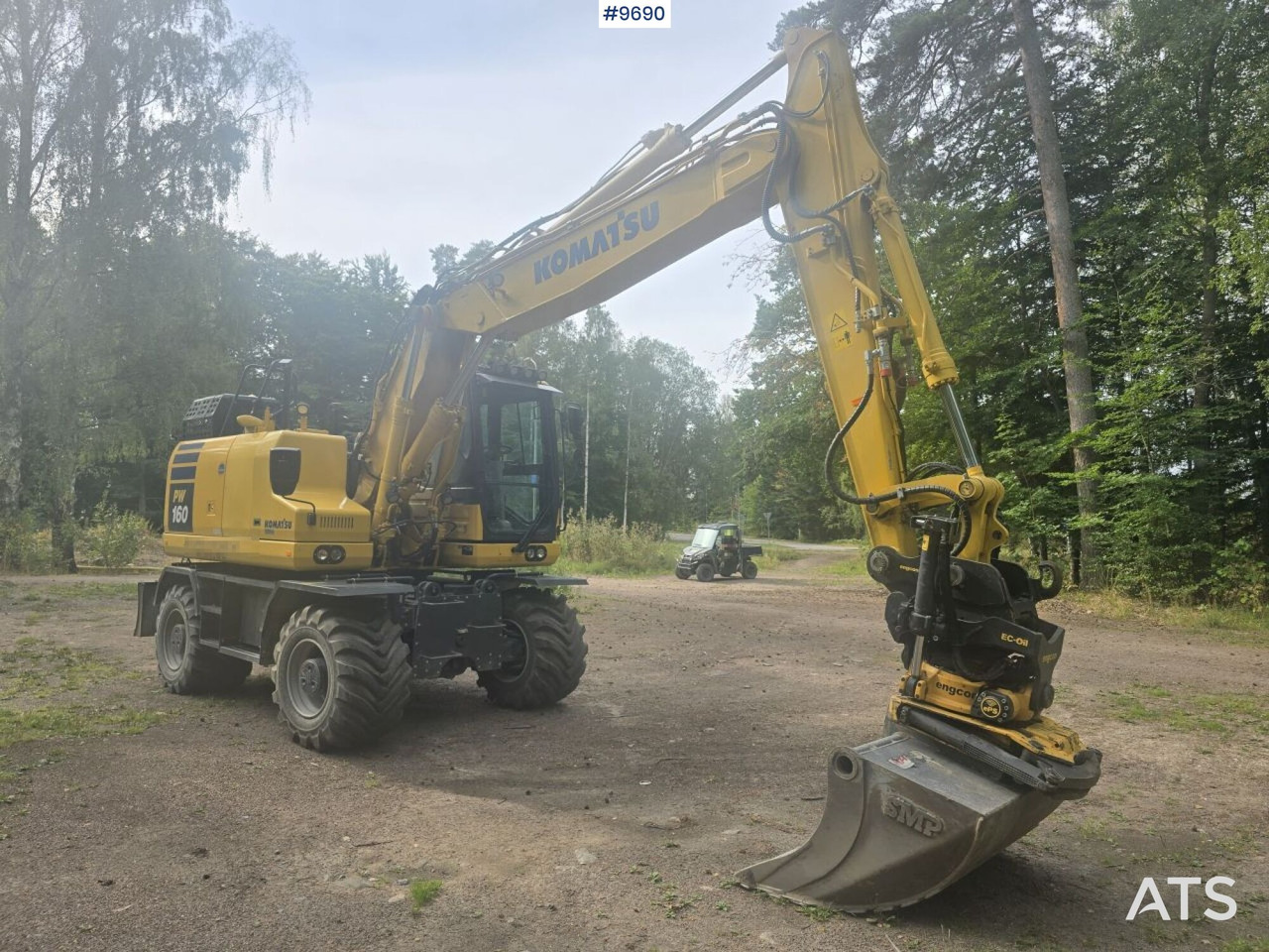 Komatsu PW160-11 with machine control - Колесен багер: снимка 2 Komatsu PW160-11 with machine control - Колесен багер: снимка 2