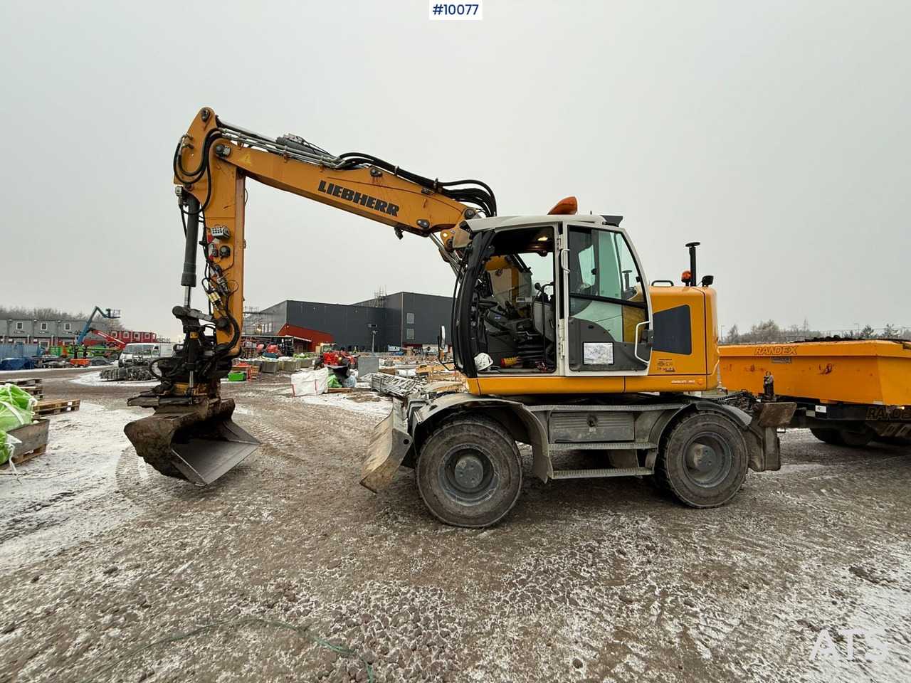 LIEBHERR A918 Compact Wheeled excavator - Колесен багер: снимка 4 LIEBHERR A918 Compact Wheeled excavator - Колесен багер: снимка 4