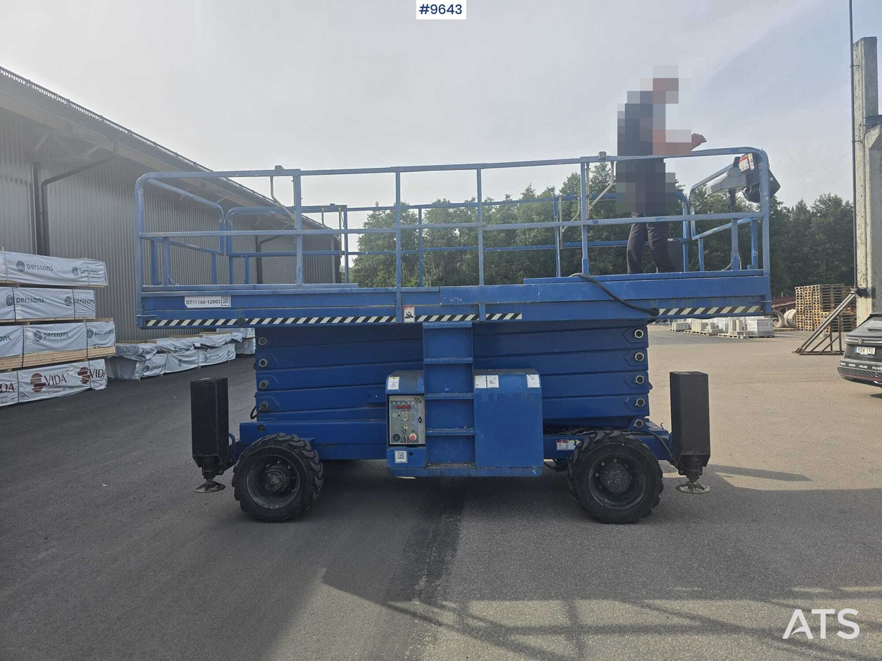Large scissor lift Haulotte (VIDEO) - Ножична работна платформа: снимка 1 Large scissor lift Haulotte (VIDEO) - Ножична работна платформа: снимка 1