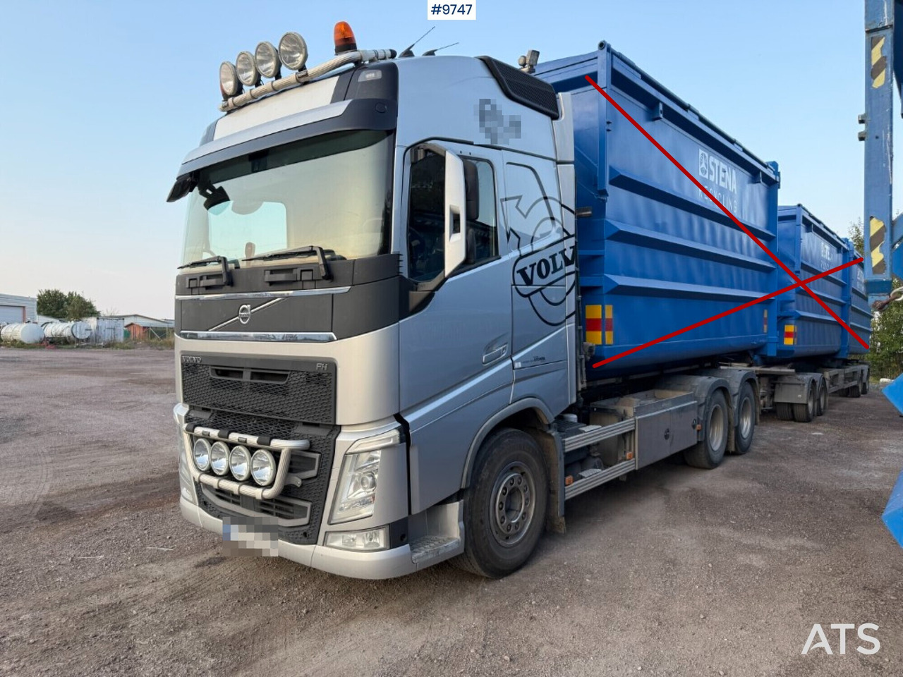 Lastväxlare Volvo FH 540 6x2 - Мултилифт с кука камион: снимка 2 Lastväxlare Volvo FH 540 6x2 - Мултилифт с кука камион: снимка 2