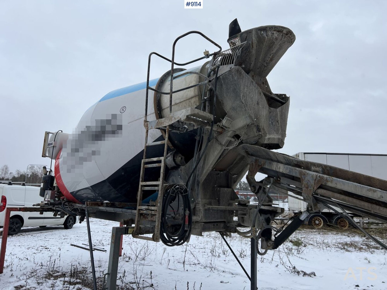 Liebherr Concrete Mixer at Laxoram - Буре за бетоновоз: снимка 4 Liebherr Concrete Mixer at Laxoram - Буре за бетоновоз: снимка 4