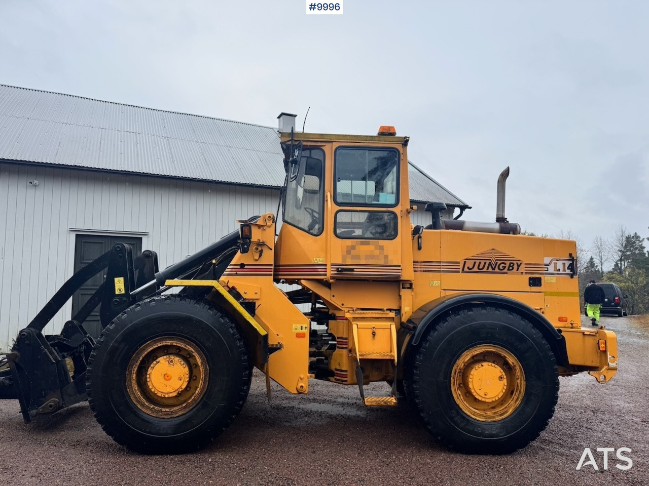 Ljungby L14 wheel loader with bucket - Колесен товарач: снимка 3 Ljungby L14 wheel loader with bucket - Колесен товарач: снимка 3
