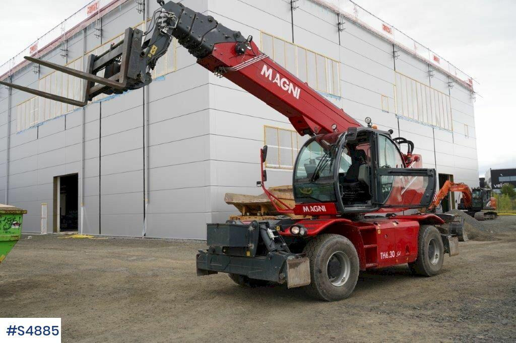 Magni RTH 6,30 SH-M/C Around turning telescopic loader - Телескопичен товарач: снимка 1 Magni RTH 6,30 SH-M/C Around turning telescopic loader - Телескопичен товарач: снимка 1