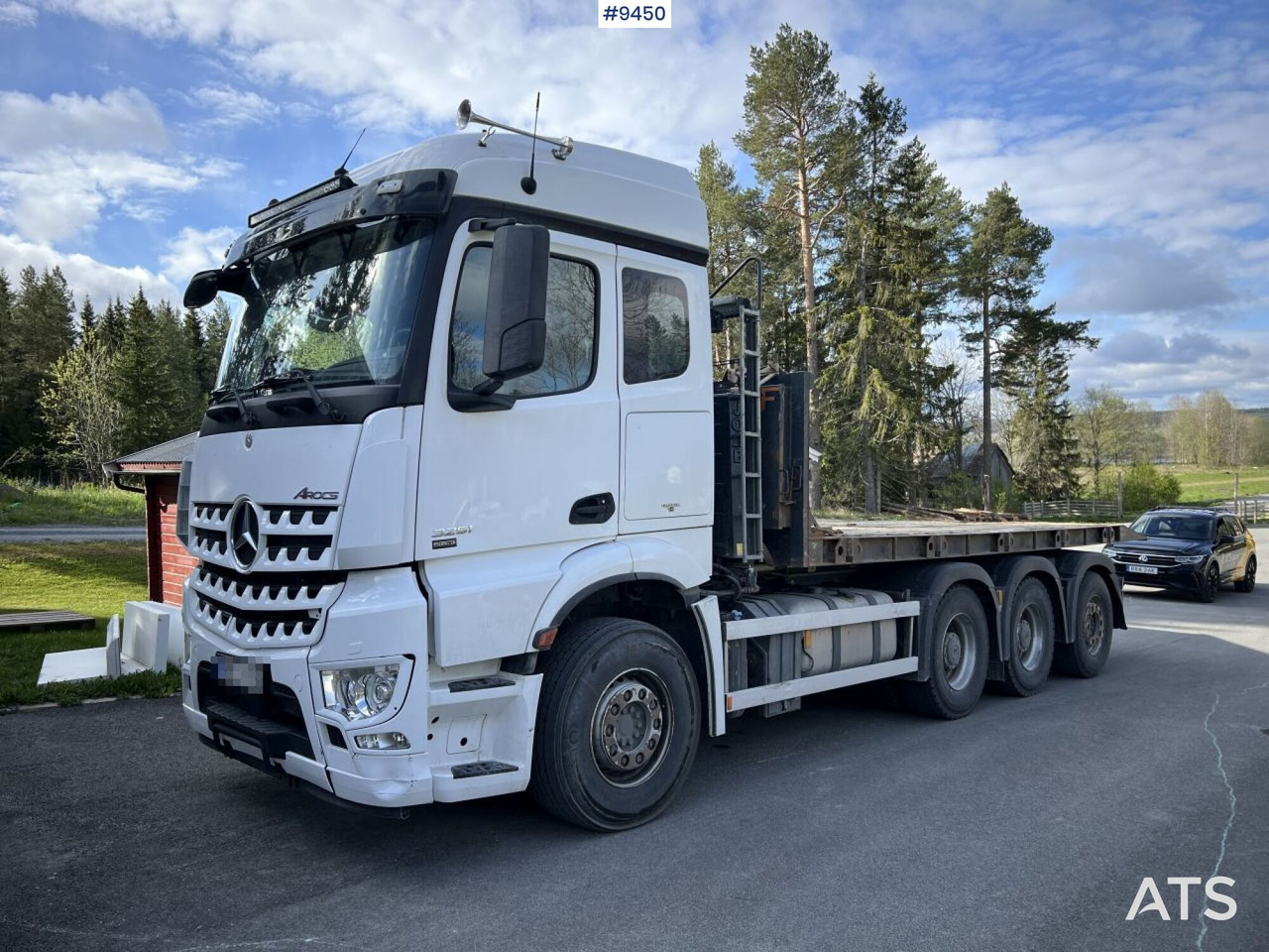 Mercedes Benz Arocs 3251 Tridem Hooklift, flatbed and concrete rotator - Мултилифт с кука камион: снимка 1 Mercedes Benz Arocs 3251 Tridem Hooklift, flatbed and concrete rotator - Мултилифт с кука камион: снимка 1