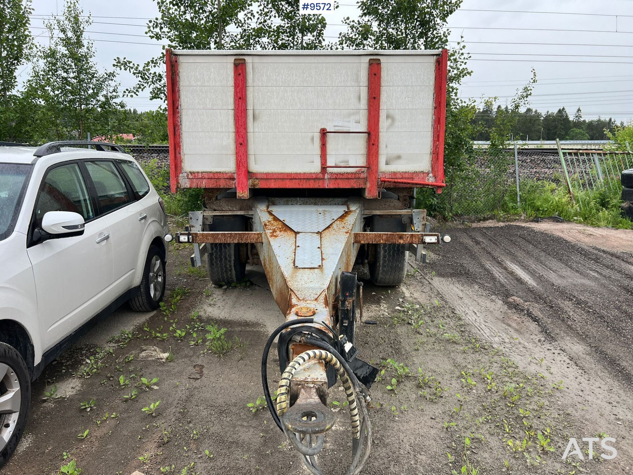 Самосвал ремарке NORSLEP PHV 24 T tipper trailer: снимка 7