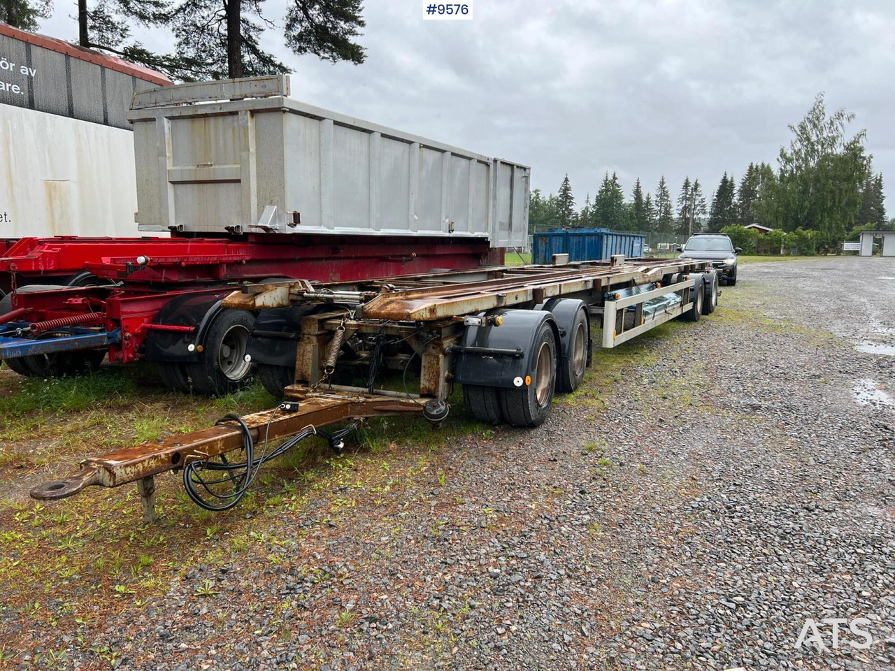 ORY T18/20 L 60 swap body trailer - Контейнеровоз/ Сменна каросерия ремарке: снимка 1 ORY T18/20 L 60 swap body trailer - Контейнеровоз/ Сменна каросерия ремарке: снимка 1