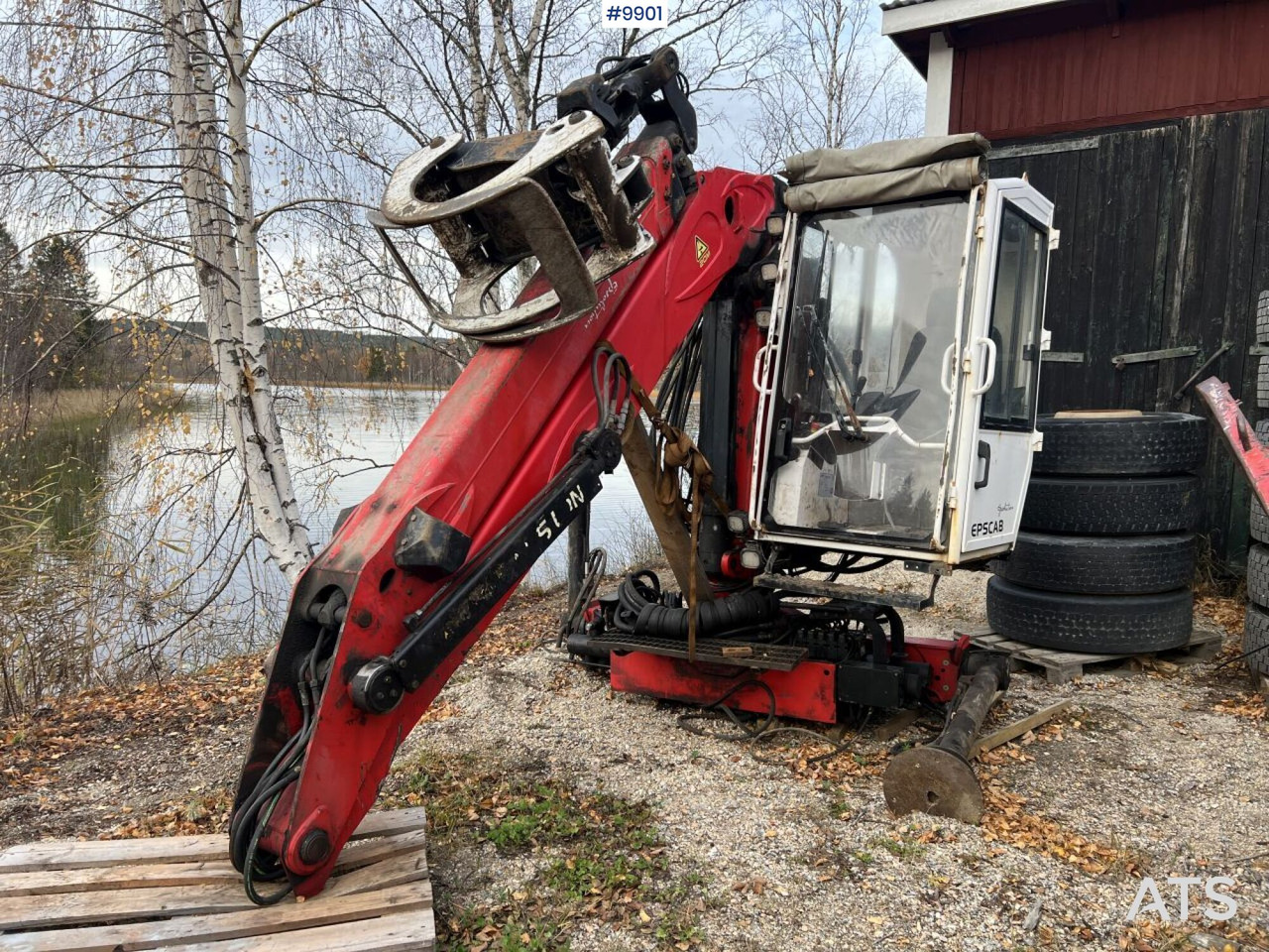 PALFINGER EPSILON M110 Timber crane with double jibs - Кран за камион: снимка 1 PALFINGER EPSILON M110 Timber crane with double jibs - Кран за камион: снимка 1