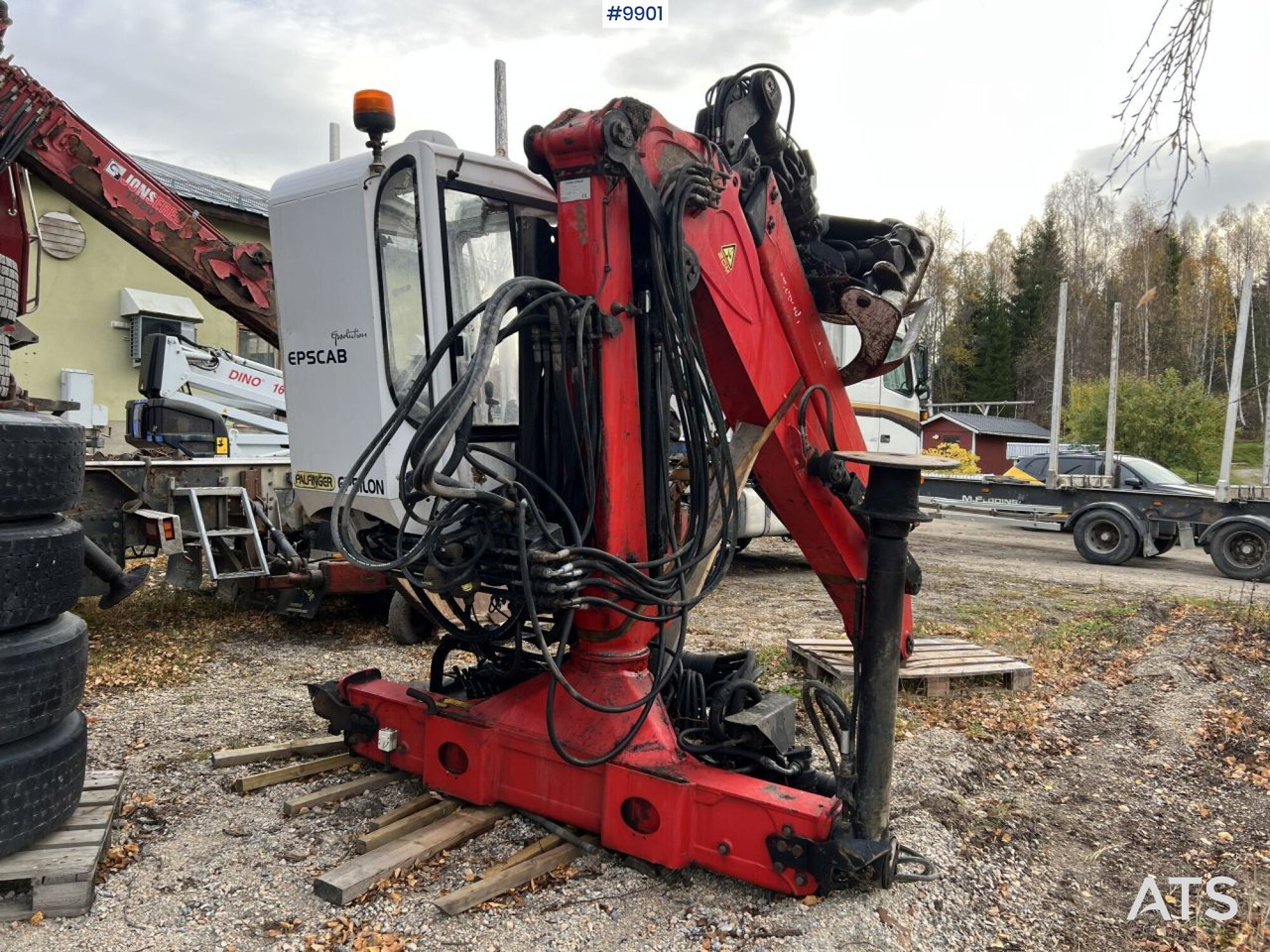 PALFINGER EPSILON M110 Timber crane with double jibs - Кран за камион: снимка 5 PALFINGER EPSILON M110 Timber crane with double jibs - Кран за камион: снимка 5