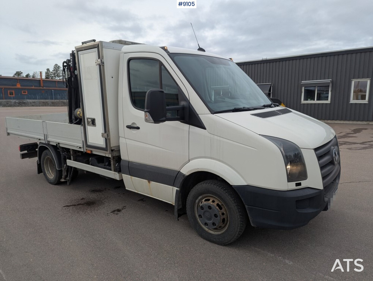Pickup Crane Truck VW Crafter 50 2.5 TDI with HIAB crane (SEE VIDEO) - Камион с кран: снимка 2 Pickup Crane Truck VW Crafter 50 2.5 TDI with HIAB crane (SEE VIDEO) - Камион с кран: снимка 2