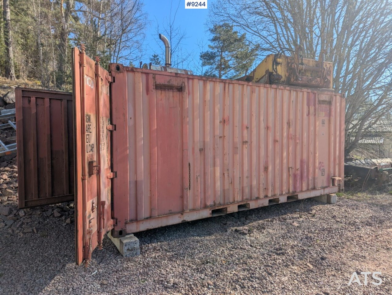 Power station in container, Scania engine and Hagglunds generator - Електрогенератор: снимка 5 Power station in container, Scania engine and Hagglunds generator - Електрогенератор: снимка 5