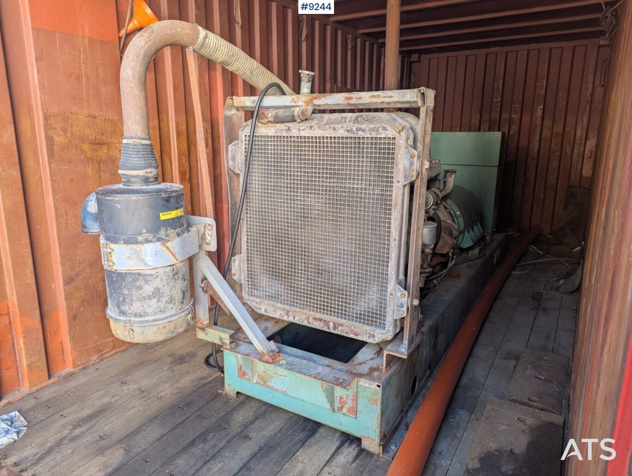 Power station in container, Scania engine and Hagglunds generator - Електрогенератор: снимка 1 Power station in container, Scania engine and Hagglunds generator - Електрогенератор: снимка 1