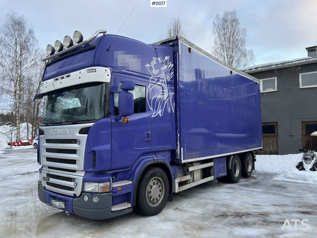 SCANIA R560 chipper truck - Камион фургон: снимка 1 SCANIA R560 chipper truck - Камион фургон: снимка 1