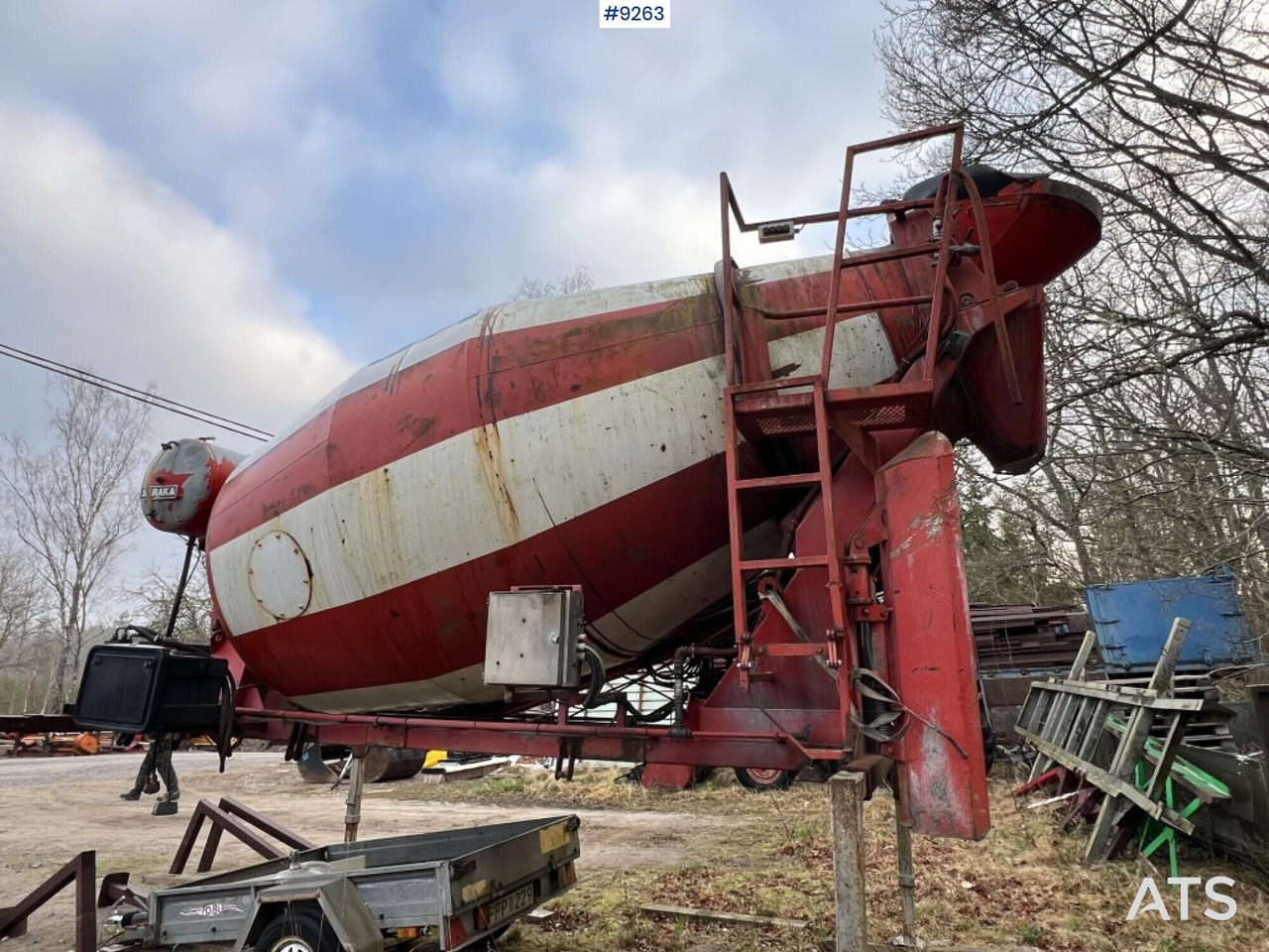 Saraka Concrete mixer - Буре за бетоновоз: снимка 3 Saraka Concrete mixer - Буре за бетоновоз: снимка 3