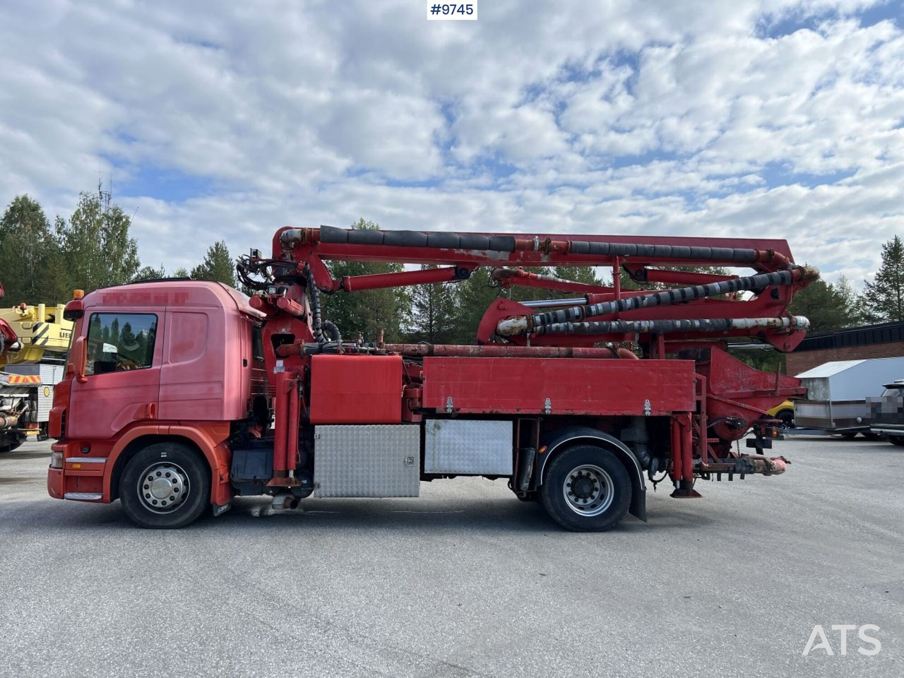 Scania P230 with Concrete pump - Бетон помпа: снимка 3 Scania P230 with Concrete pump - Бетон помпа: снимка 3
