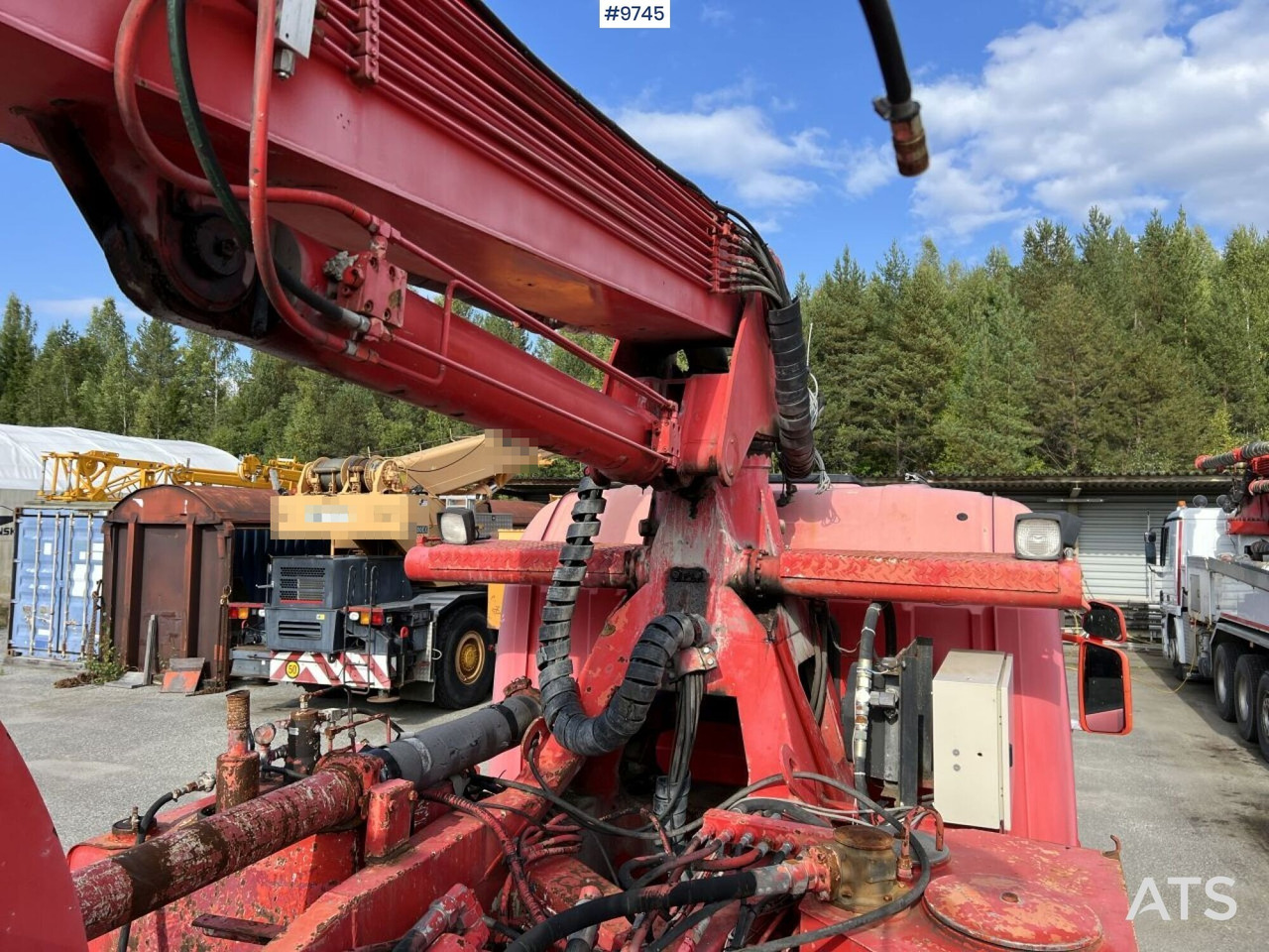 Scania P230 with Concrete pump - Бетон помпа: снимка 5 Scania P230 with Concrete pump - Бетон помпа: снимка 5