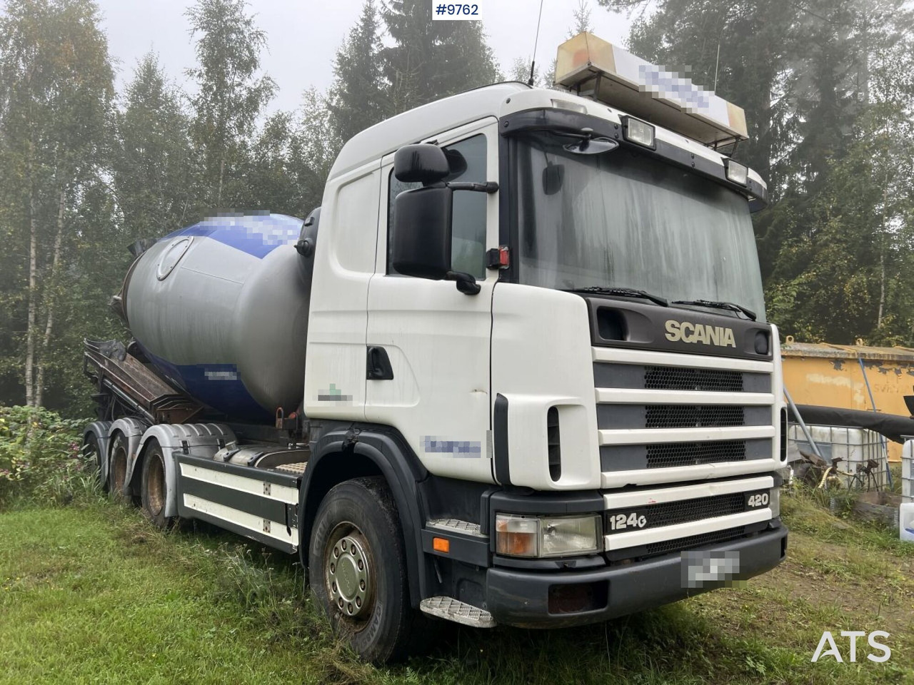Scania R124 Tridem Concrete Truck - Бетоновоз: снимка 2 Scania R124 Tridem Concrete Truck - Бетоновоз: снимка 2