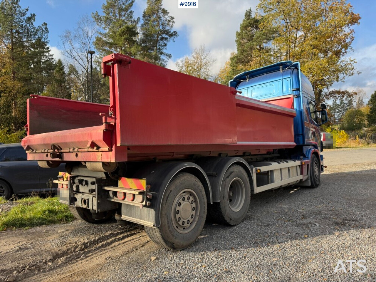Scania R164 580 6X2 truck with flatbed - Бордови камион: снимка 5 Scania R164 580 6X2 truck with flatbed - Бордови камион: снимка 5