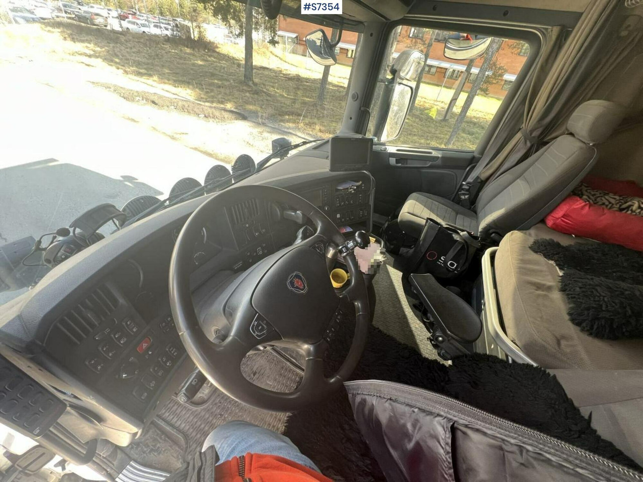 Scania R410 LB 6x2 Crane truck with Hiab crane and multilift axle - Мултилифт с кука камион, Камион с кран: снимка 5 Scania R410 LB 6x2 Crane truck with Hiab crane and multilift axle - Мултилифт с кука камион, Камион с кран: снимка 5