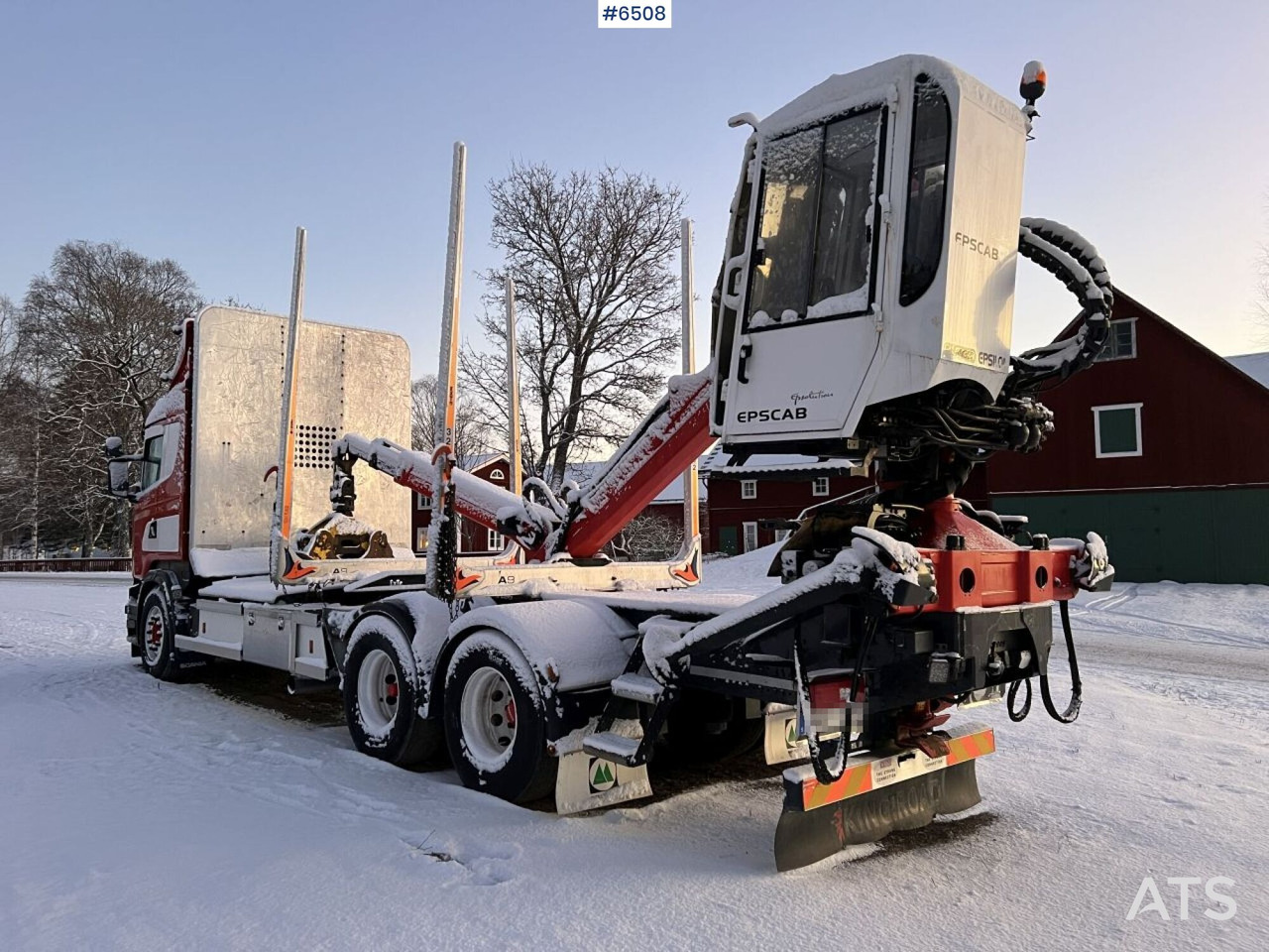 Scania R560 Timber Truck with crane - Камион за дърва: снимка 4 Scania R560 Timber Truck with crane - Камион за дърва: снимка 4