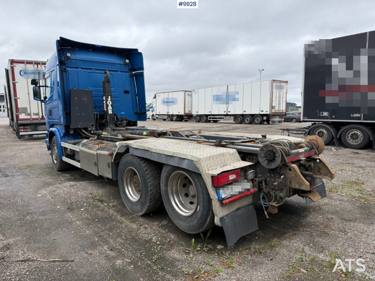 Scania R580 Hook truck - Мултилифт с кука камион: снимка 4 Scania R580 Hook truck - Мултилифт с кука камион: снимка 4