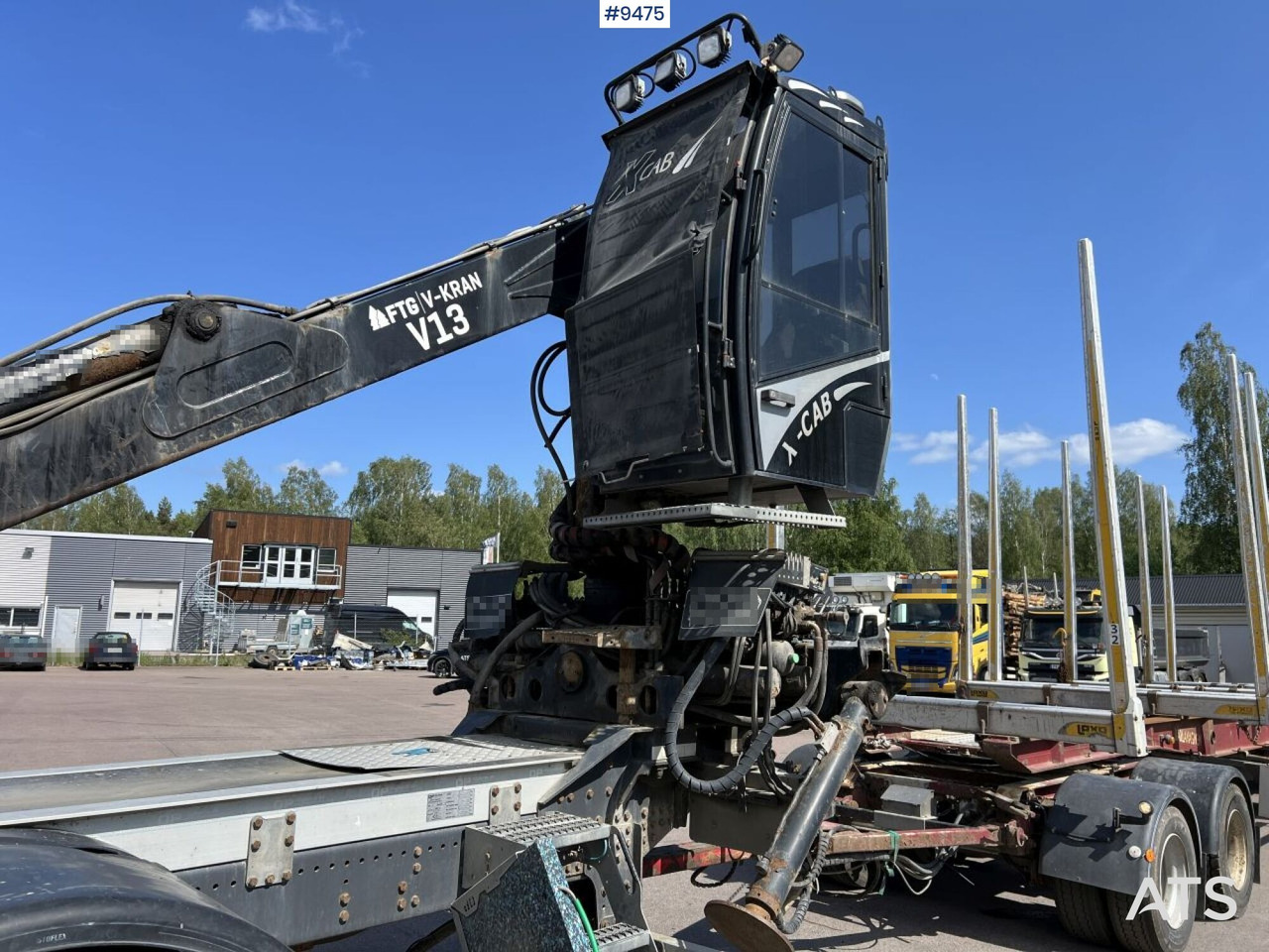Scania R580 Timmerbil med kran och släp, Timmerekipage - Камион за дърва: снимка 5 Scania R580 Timmerbil med kran och släp, Timmerekipage - Камион за дърва: снимка 5