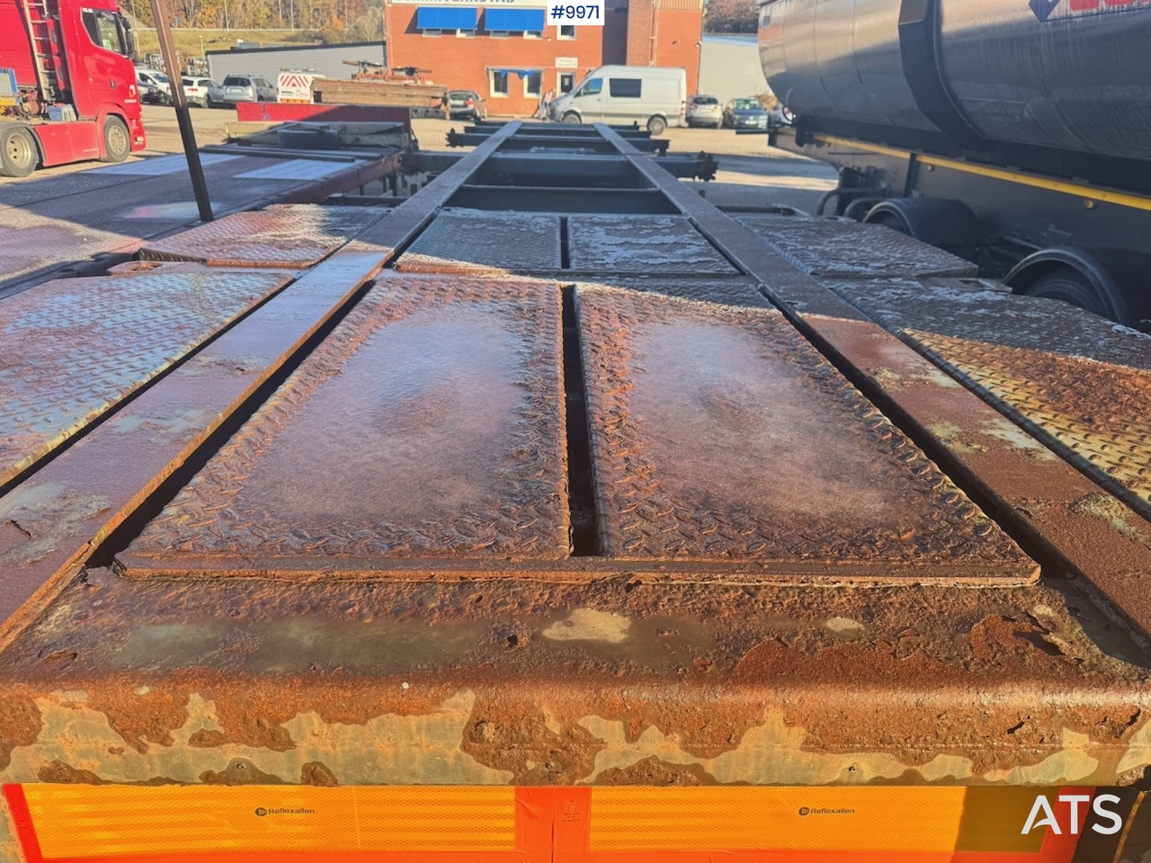 Schweriner CS40 container chassis. - Шаси полуремарке: снимка 4 Schweriner CS40 container chassis. - Шаси полуремарке: снимка 4