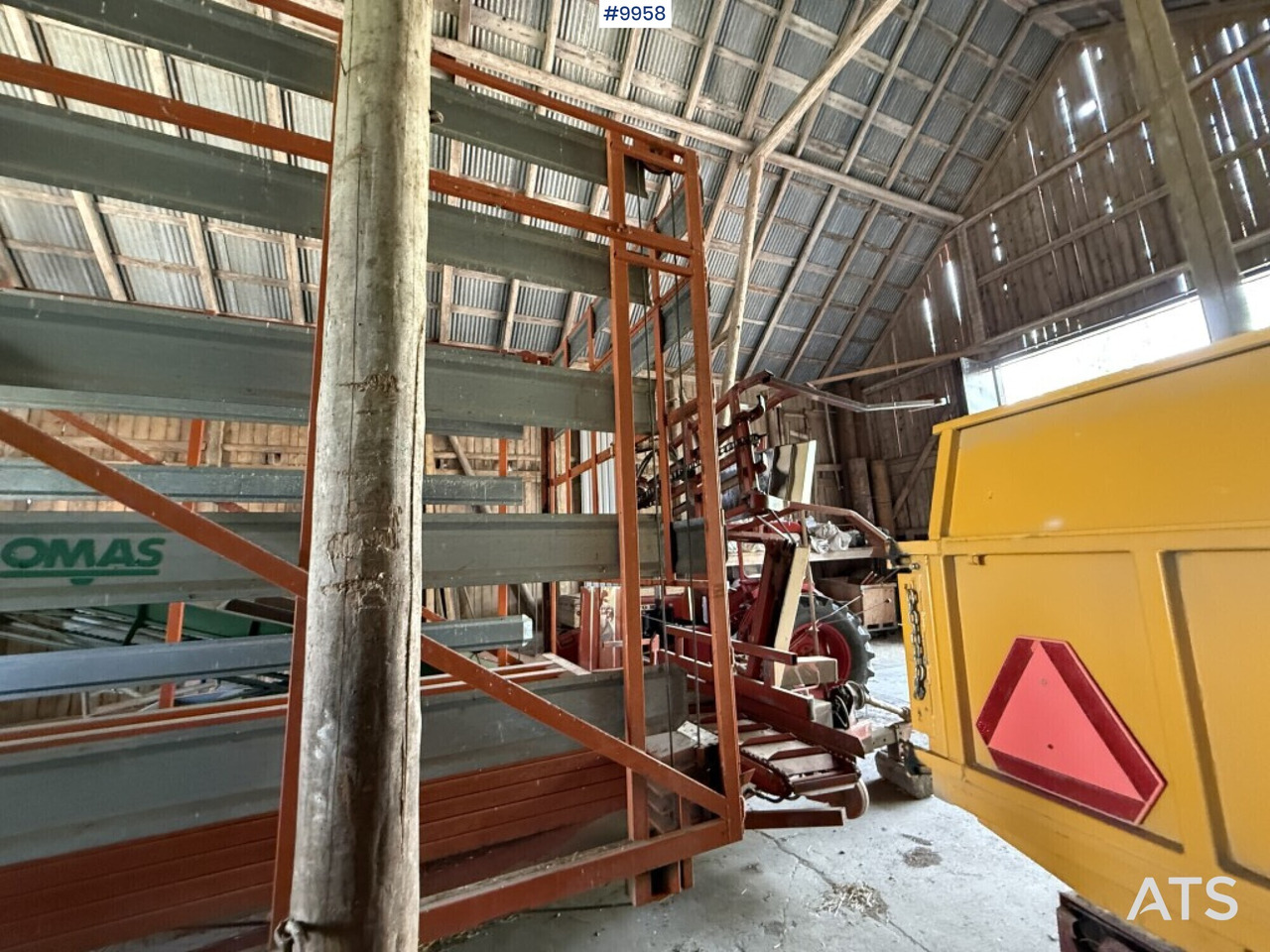 Self-loading trailer small bale Omas CB170 S - Оборудване за силаж, Ремарке: снимка 4 Self-loading trailer small bale Omas CB170 S - Оборудване за силаж, Ремарке: снимка 4