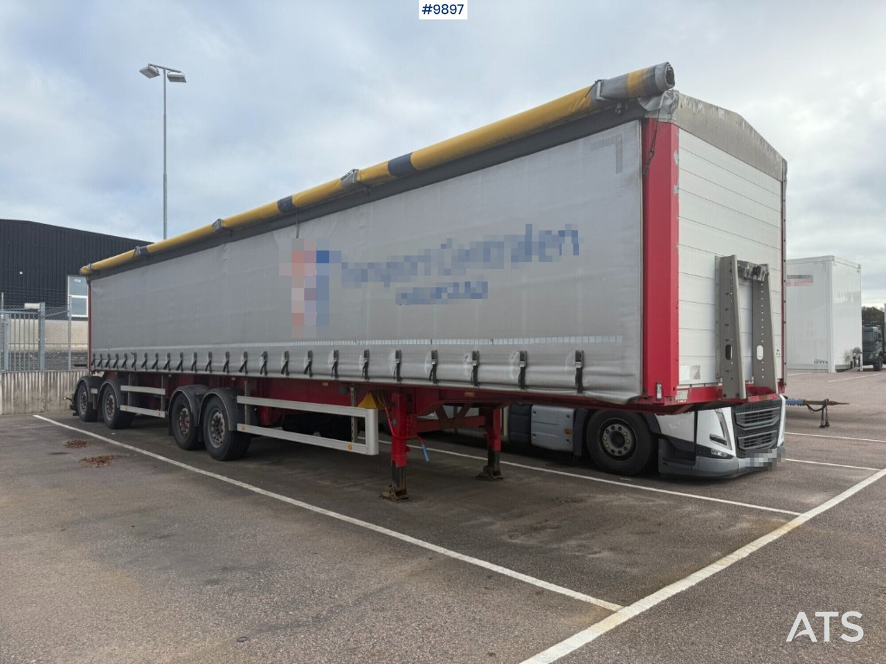 Specialtrailer HRD SPLB4N - Брезентово полуремарке: снимка 1 Specialtrailer HRD SPLB4N - Брезентово полуремарке: снимка 1