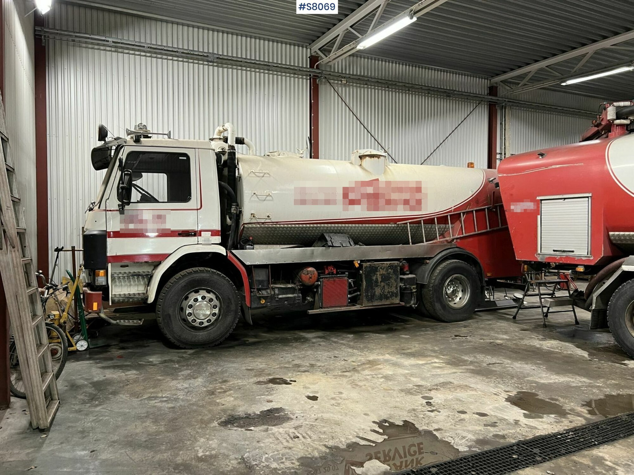 Suction/Combi truck, Scania P92H 4x2, Rep-object - Каналопочистваща машина: снимка 2 Suction/Combi truck, Scania P92H 4x2, Rep-object - Каналопочистваща машина: снимка 2