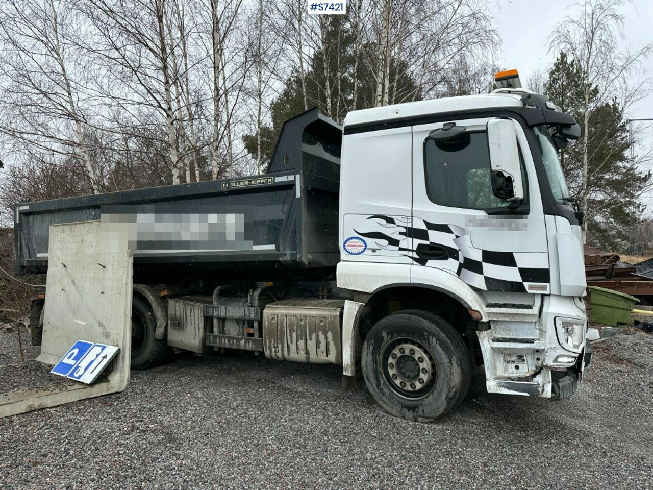 TIPPER TRUCK, MERCEDES-BENZ AROCS - Самосвал камион: снимка 4 TIPPER TRUCK, MERCEDES-BENZ AROCS - Самосвал камион: снимка 4