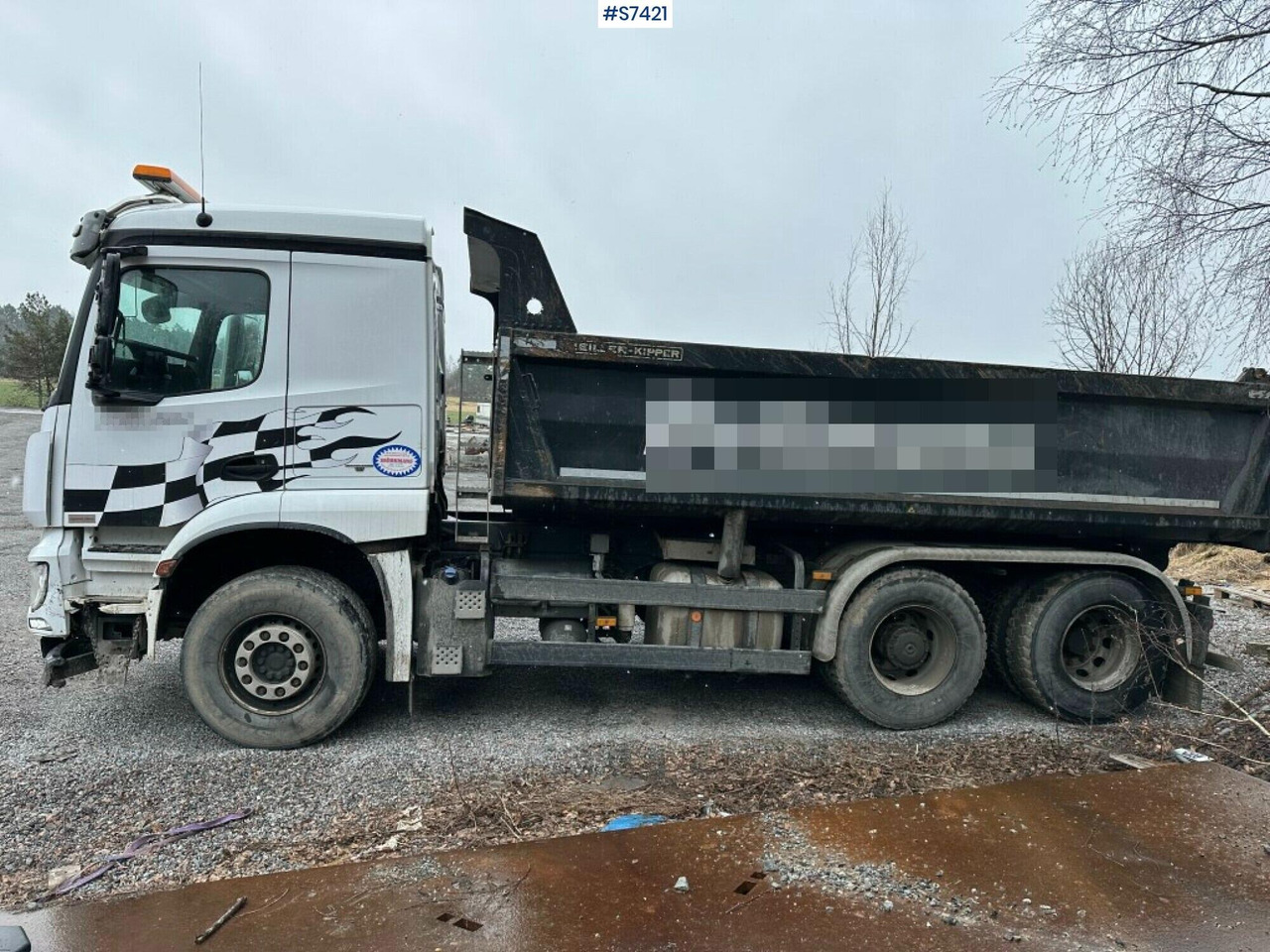TIPPER TRUCK, MERCEDES-BENZ AROCS - Самосвал камион: снимка 2 TIPPER TRUCK, MERCEDES-BENZ AROCS - Самосвал камион: снимка 2