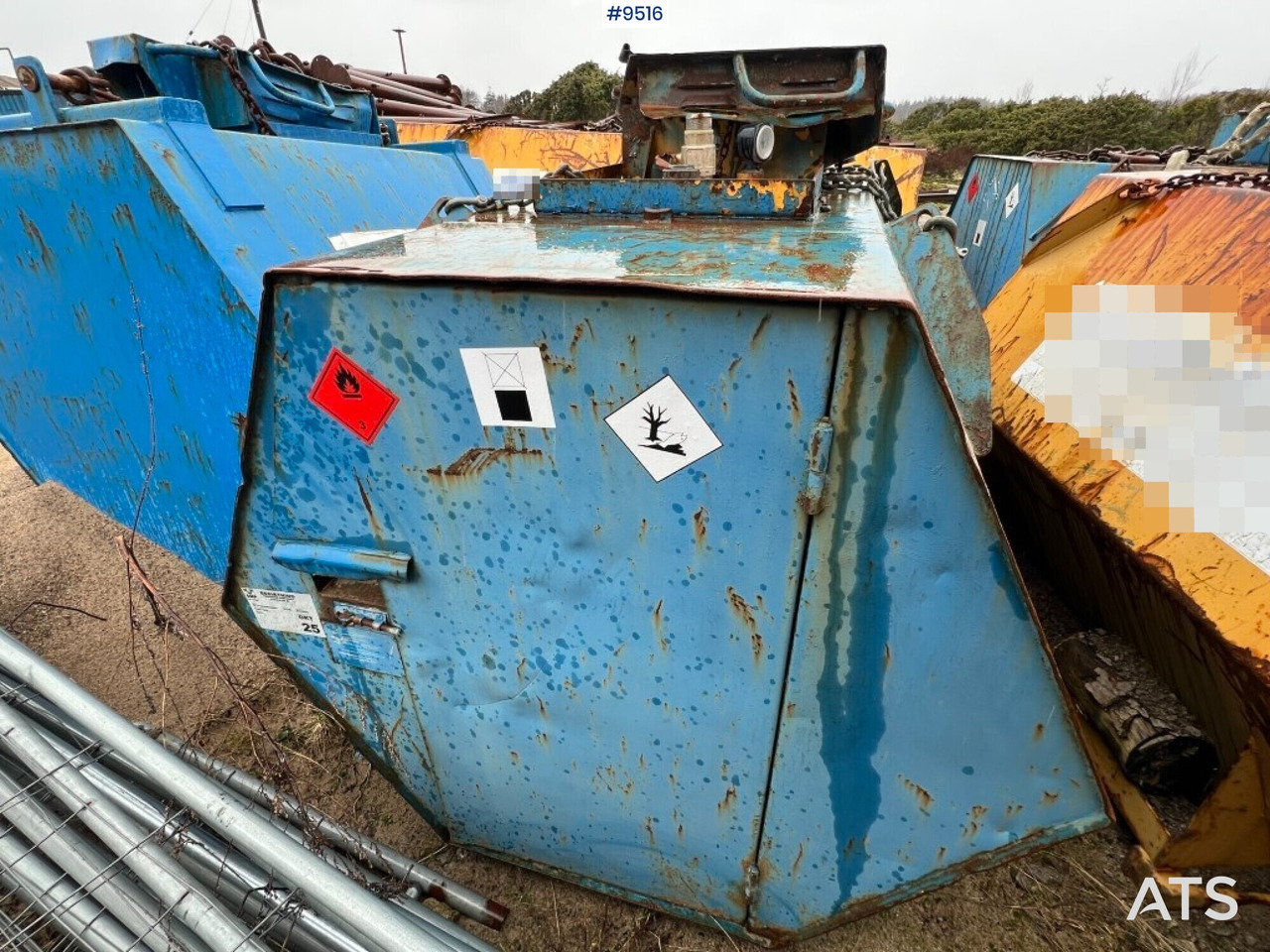 Tank diesel - 1,5 cubic - J-O Fherm dumper - Резервоар за съхранение: снимка 3 Tank diesel - 1,5 cubic - J-O Fherm dumper - Резервоар за съхранение: снимка 3