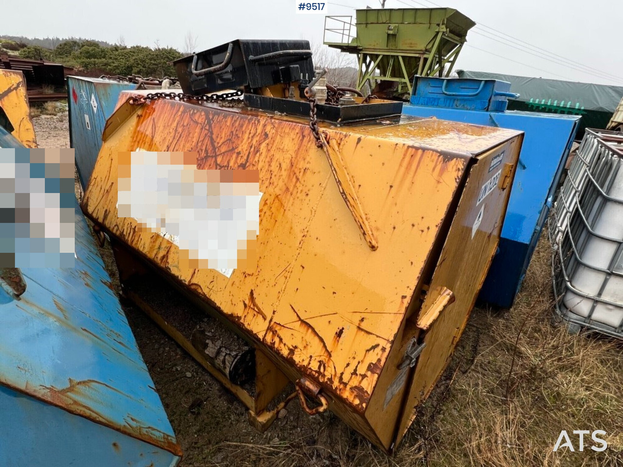 Tank diesel - 1,5 cubic - J-O Fherm dumper - Резервоар за съхранение: снимка 2 Tank diesel - 1,5 cubic - J-O Fherm dumper - Резервоар за съхранение: снимка 2