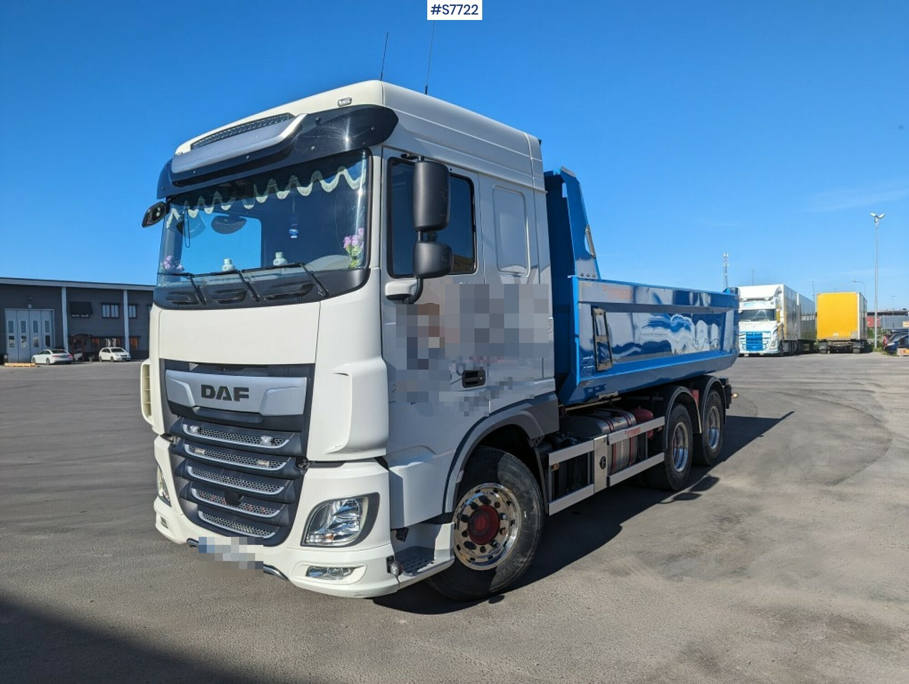 Самосвал камион Tipper Truck DAF FAT XF530Z: снимка 8 Самосвал камион Tipper Truck DAF FAT XF530Z: снимка 8