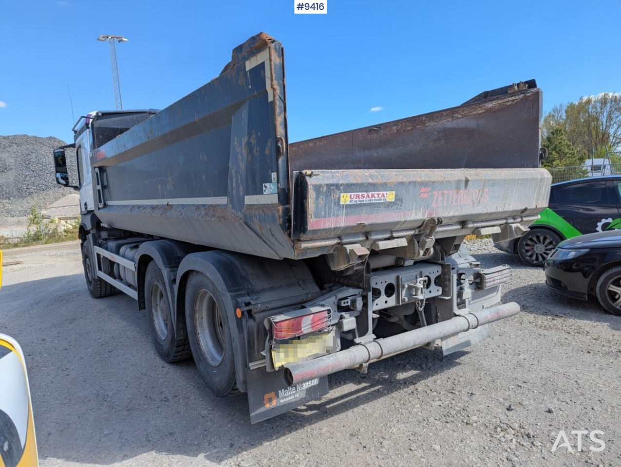 Tipper Truck Mercedes-Benz Arocs 6X2 - Самосвал камион: снимка 3 Tipper Truck Mercedes-Benz Arocs 6X2 - Самосвал камион: снимка 3