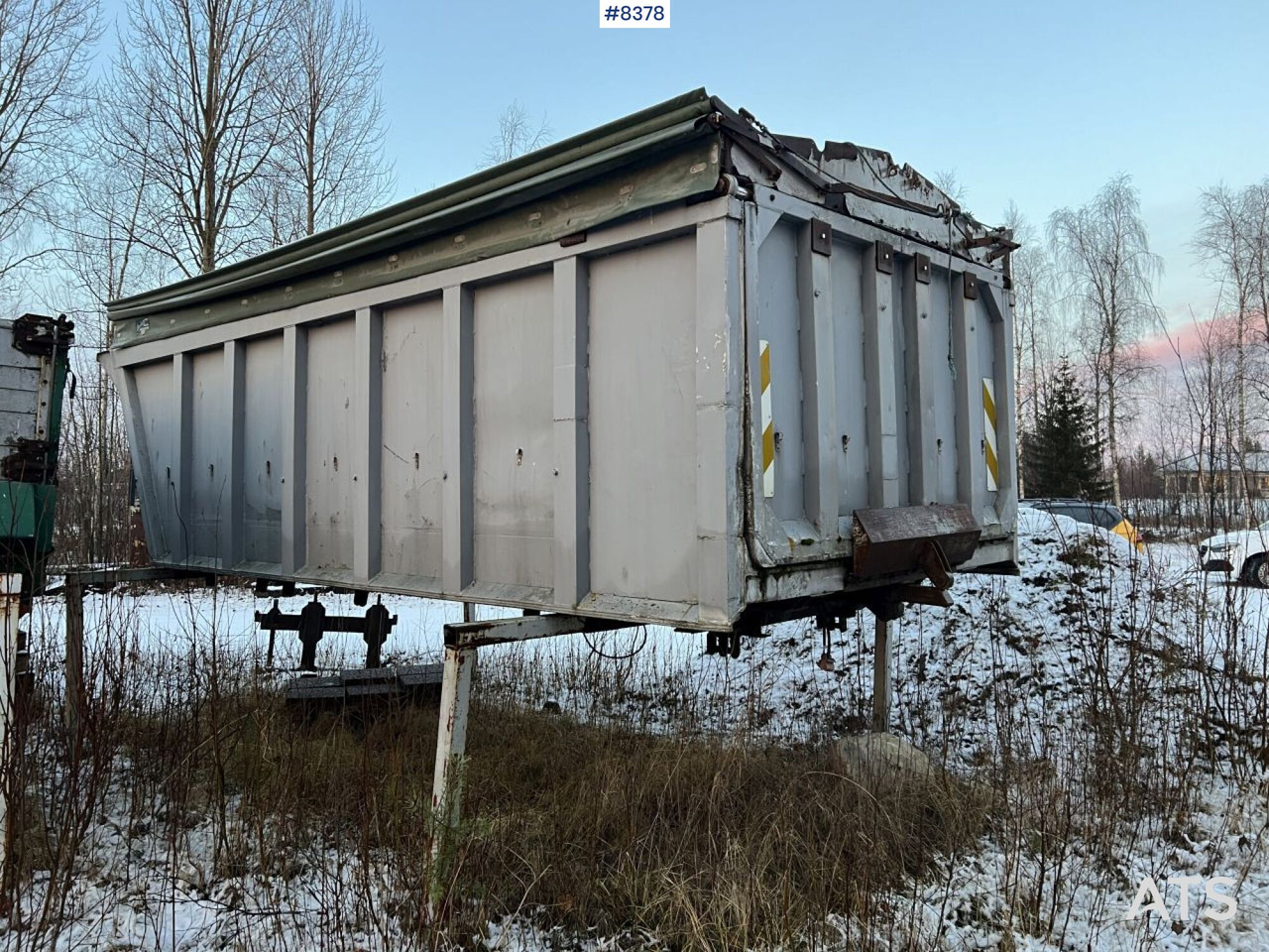 Самосвал ремарке Tipper trailer, Fruehauf TP-87, 4-axles, Dump body Benalu: снимка 7