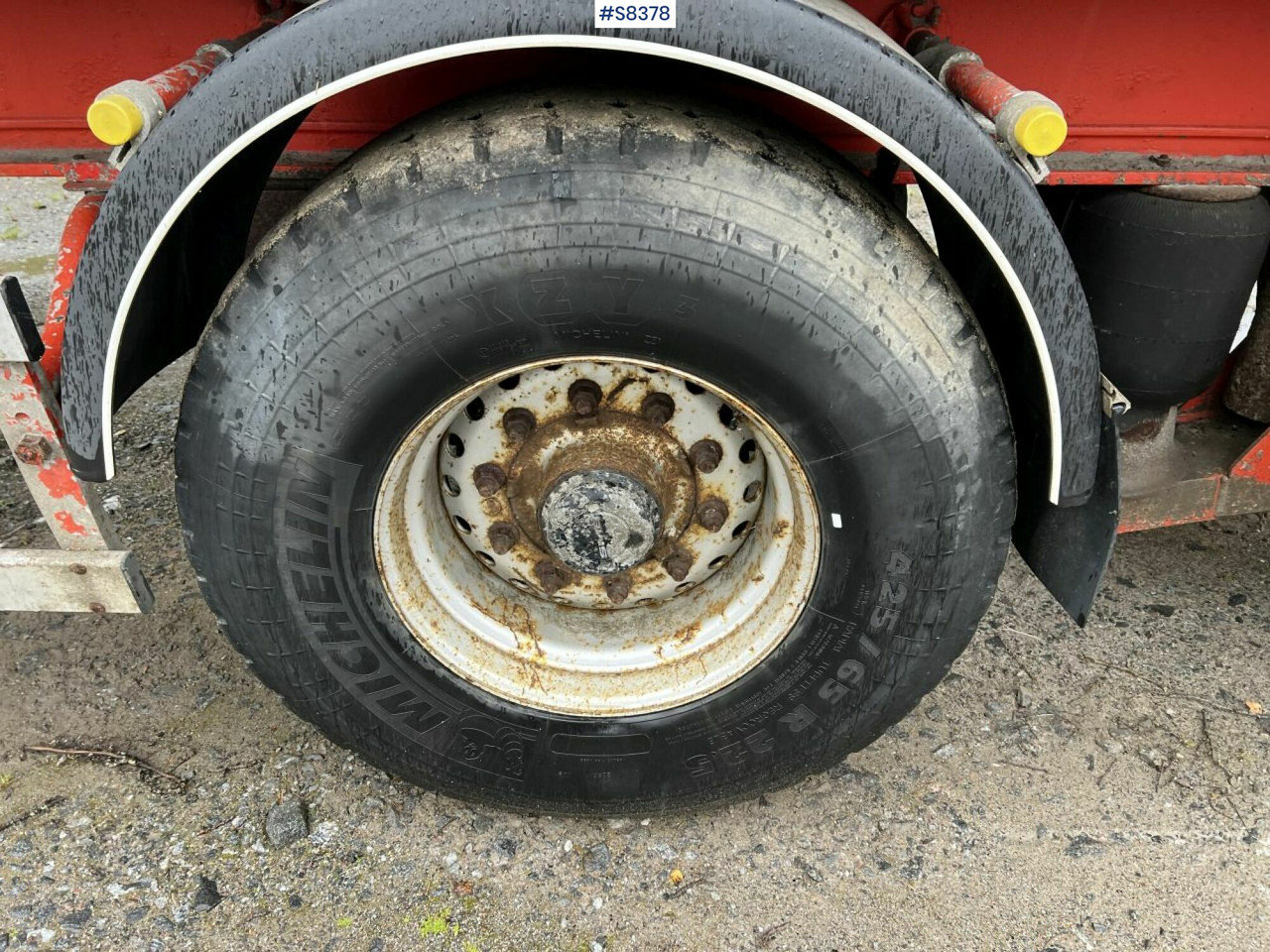 Самосвал ремарке Tipper trailer, Fruehauf TP-87, 4-axles, Dump body Benalu: снимка 11