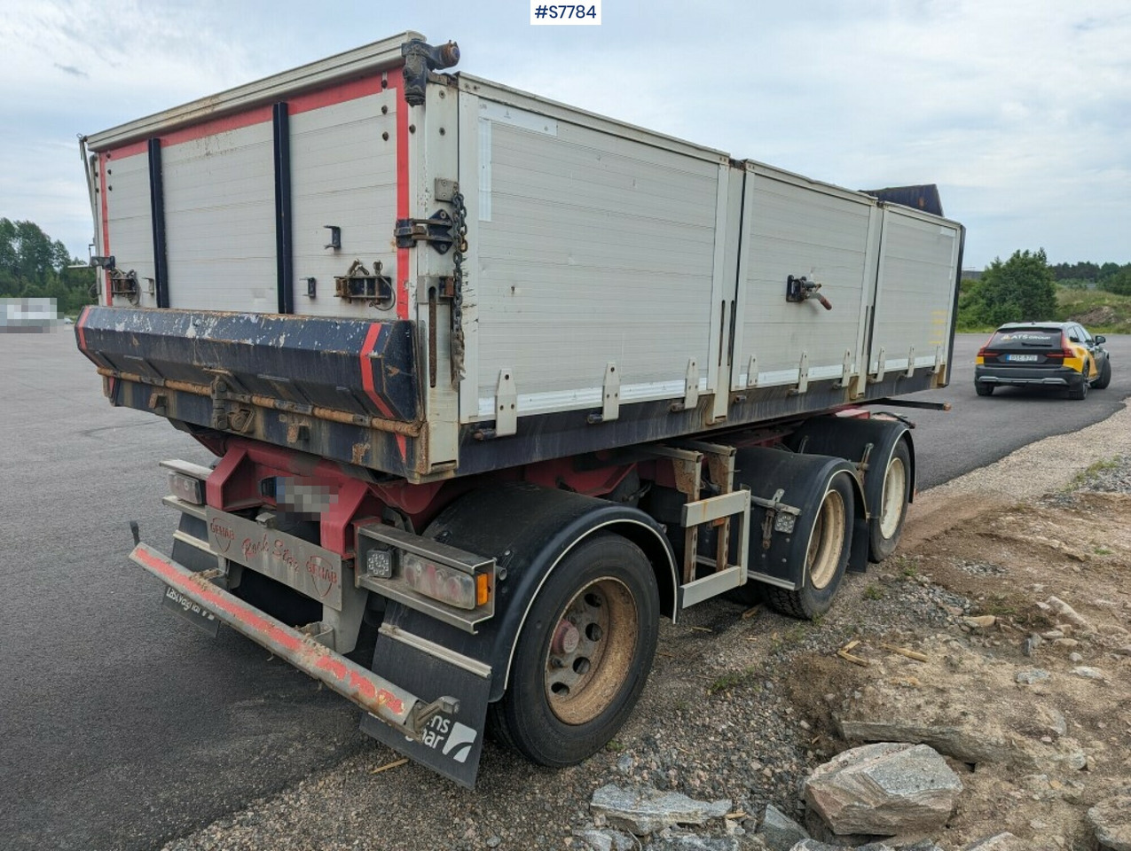 Tipper trailer GEHAB 3-axlat - Самосвал ремарке: снимка 4 Tipper trailer GEHAB 3-axlat - Самосвал ремарке: снимка 4