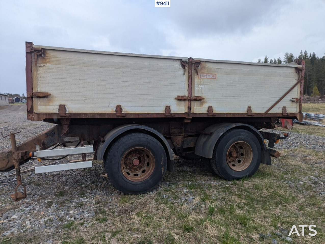 Tipping trailer ILSBO - Самосвал ремарке: снимка 3 Tipping trailer ILSBO - Самосвал ремарке: снимка 3