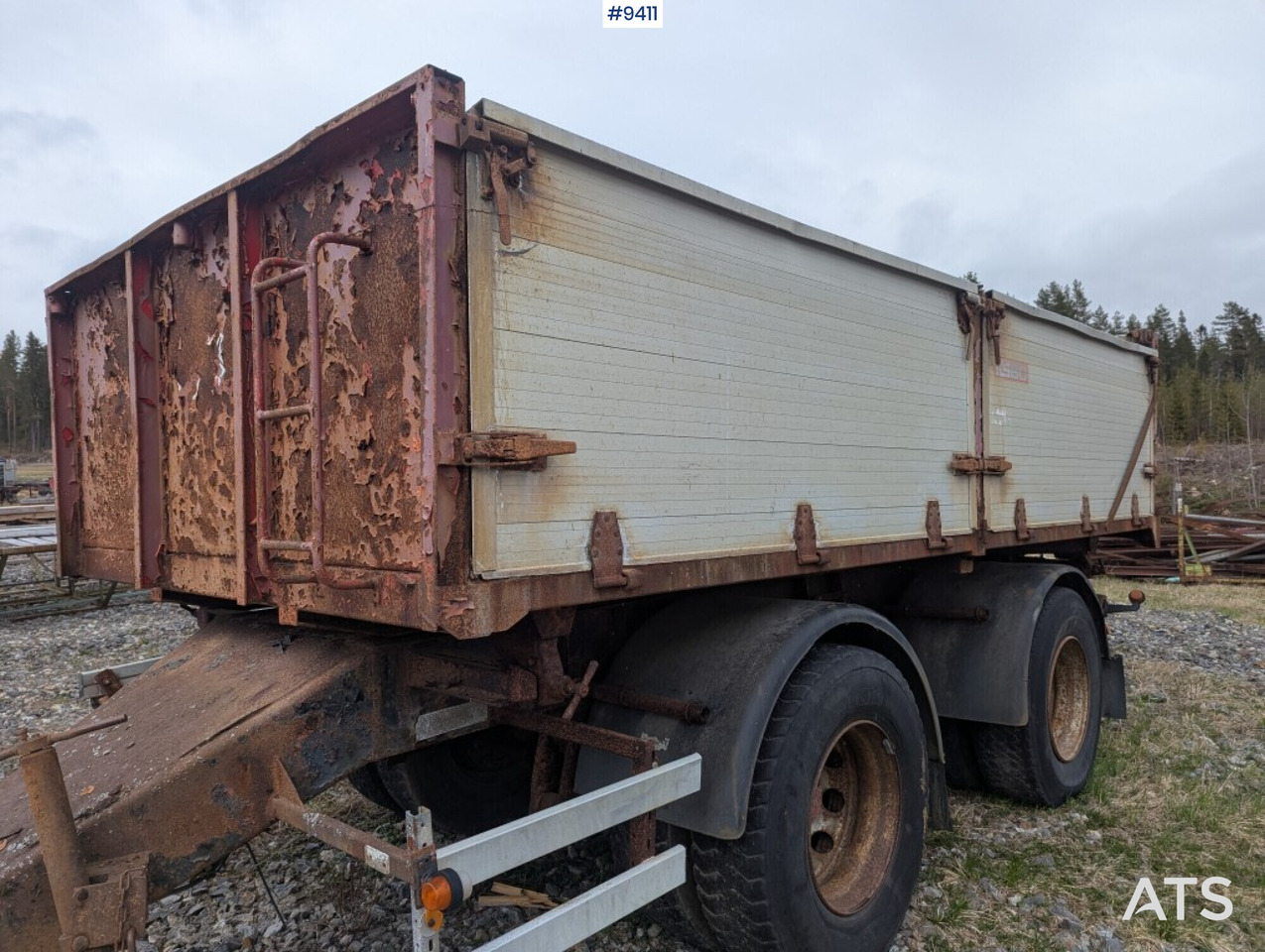 Tipping trailer ILSBO - Самосвал ремарке: снимка 2 Tipping trailer ILSBO - Самосвал ремарке: снимка 2