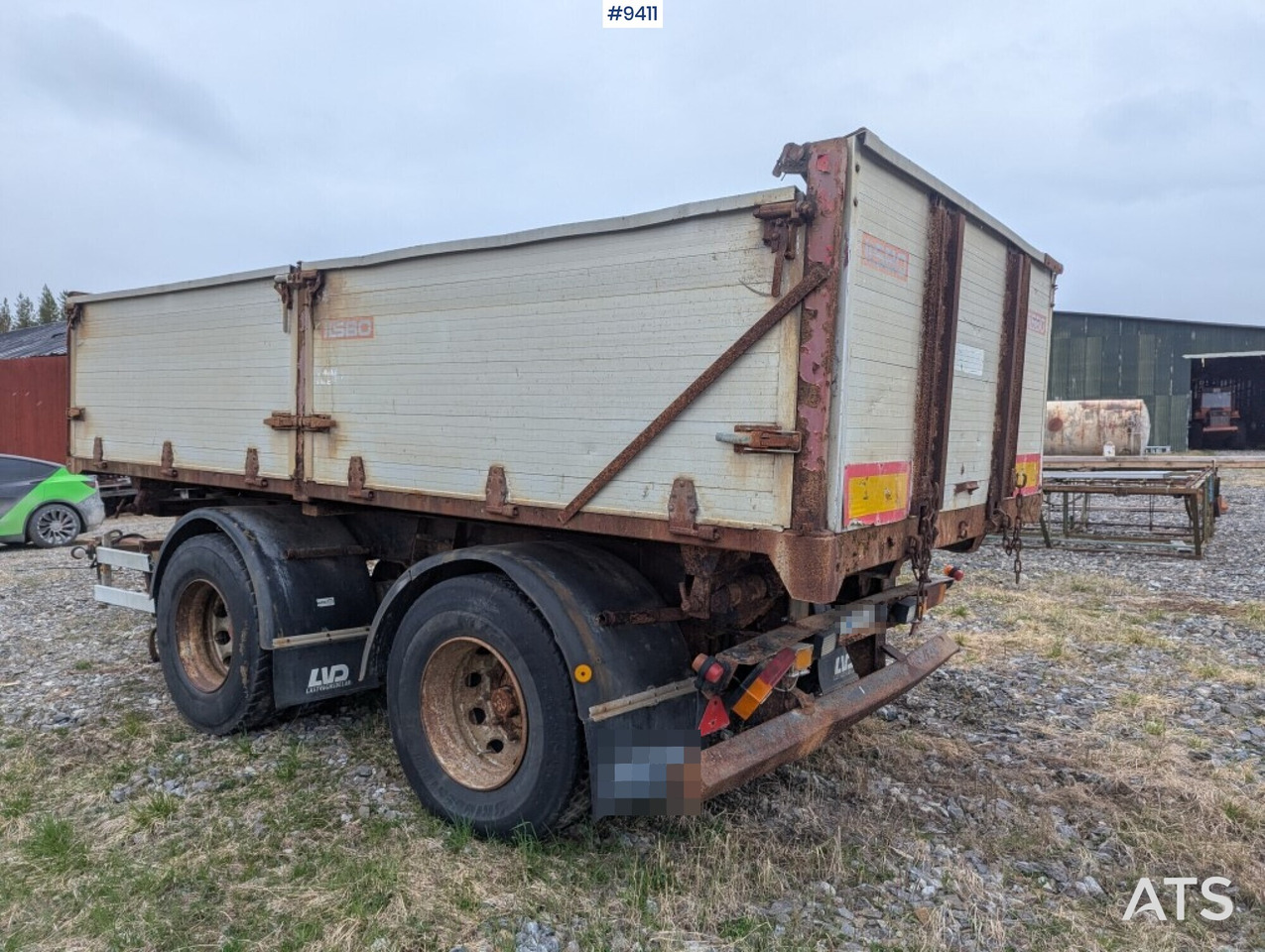 Tipping trailer ILSBO - Самосвал ремарке: снимка 4 Tipping trailer ILSBO - Самосвал ремарке: снимка 4
