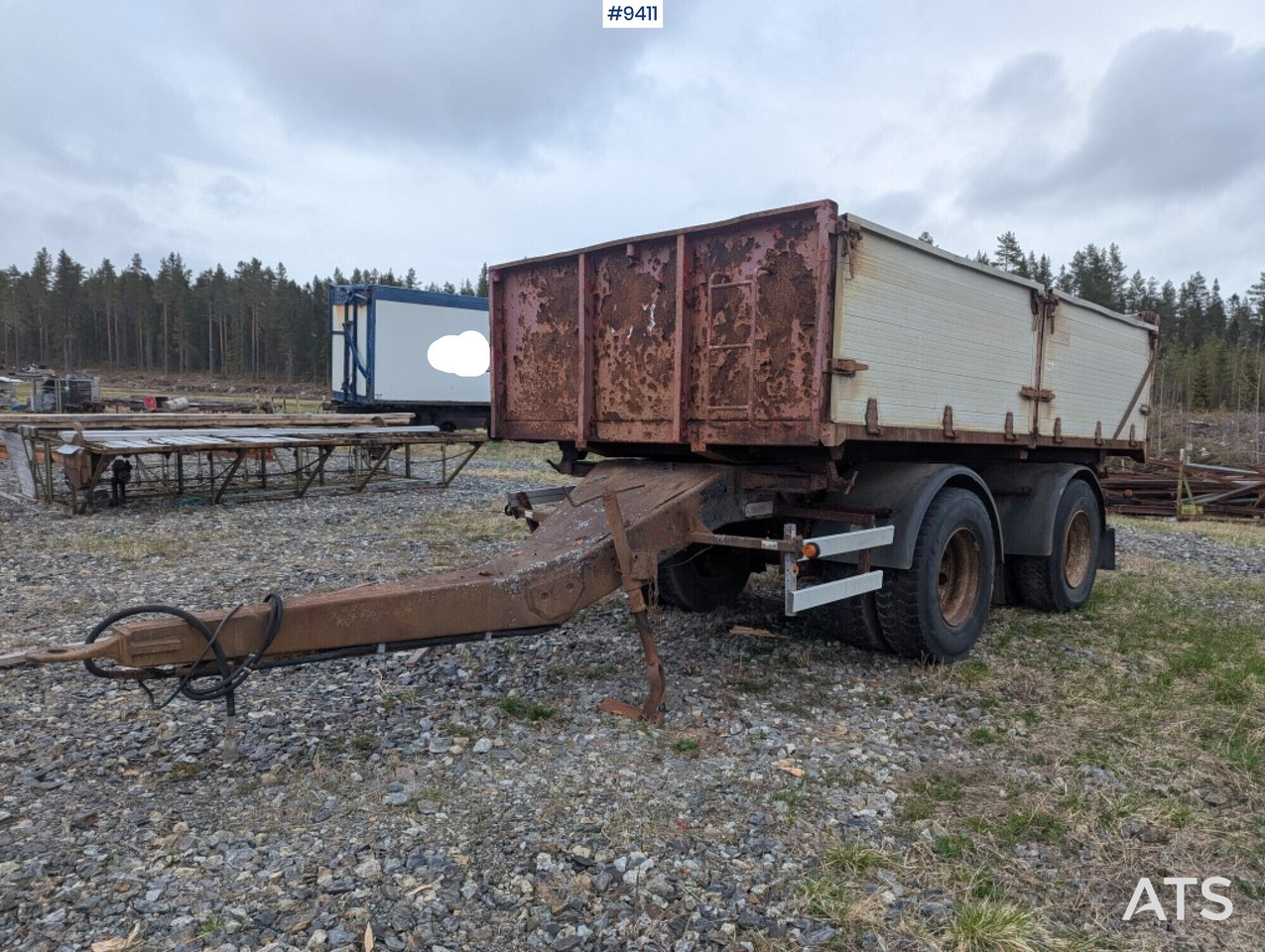 Tipping trailer ILSBO - Самосвал ремарке: снимка 1 Tipping trailer ILSBO - Самосвал ремарке: снимка 1