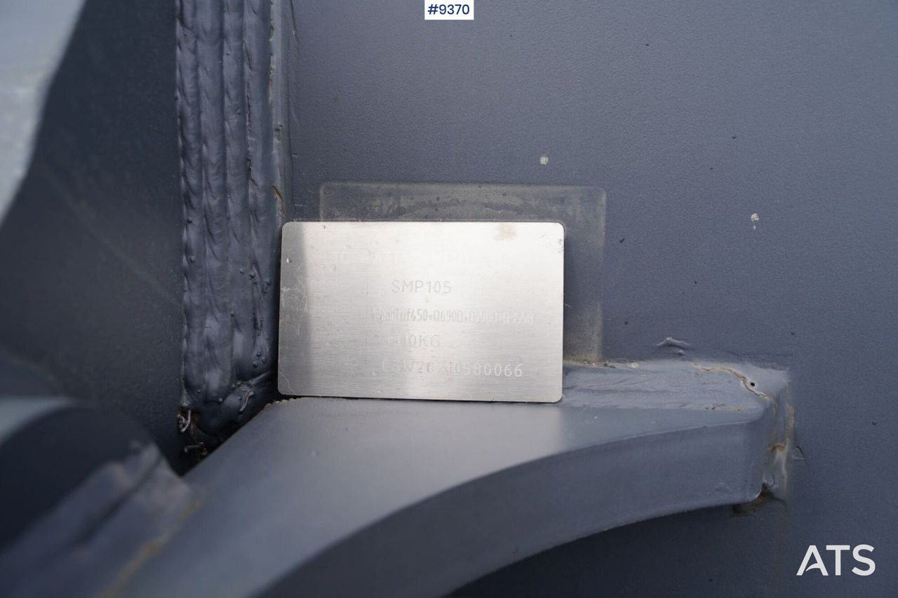 Tooth bucket TOBA SMP 105 - Строително оборудване: снимка 5 Tooth bucket TOBA SMP 105 - Строително оборудване: снимка 5