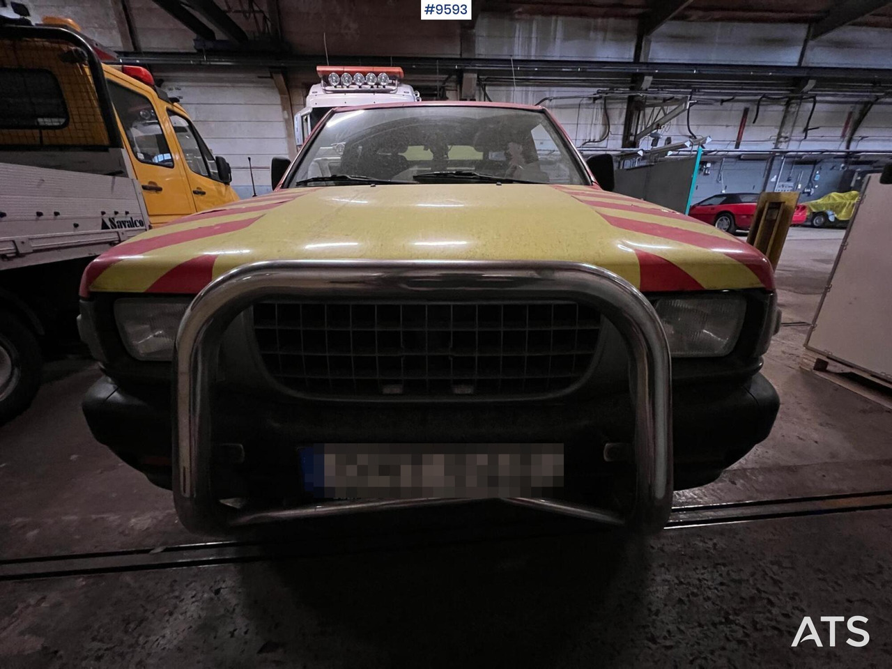 Камион пътна помощ Tow truck OPEL CAMPO-S Rep Object: снимка 16