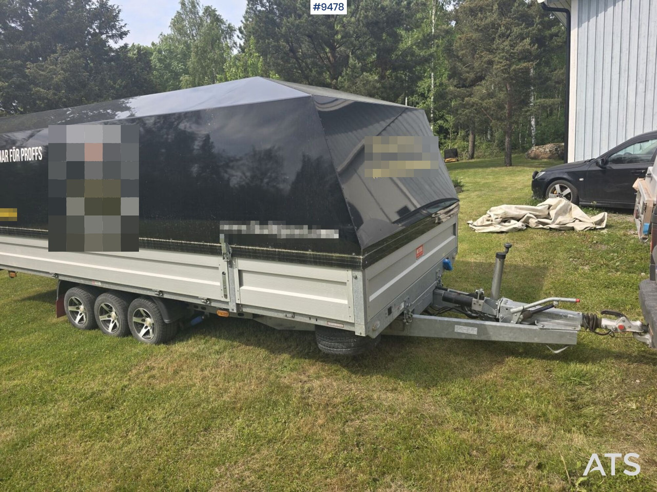 Trailer Agados Adam 15 with tipper and winch - Самосвал ремарке: снимка 4 Trailer Agados Adam 15 with tipper and winch - Самосвал ремарке: снимка 4
