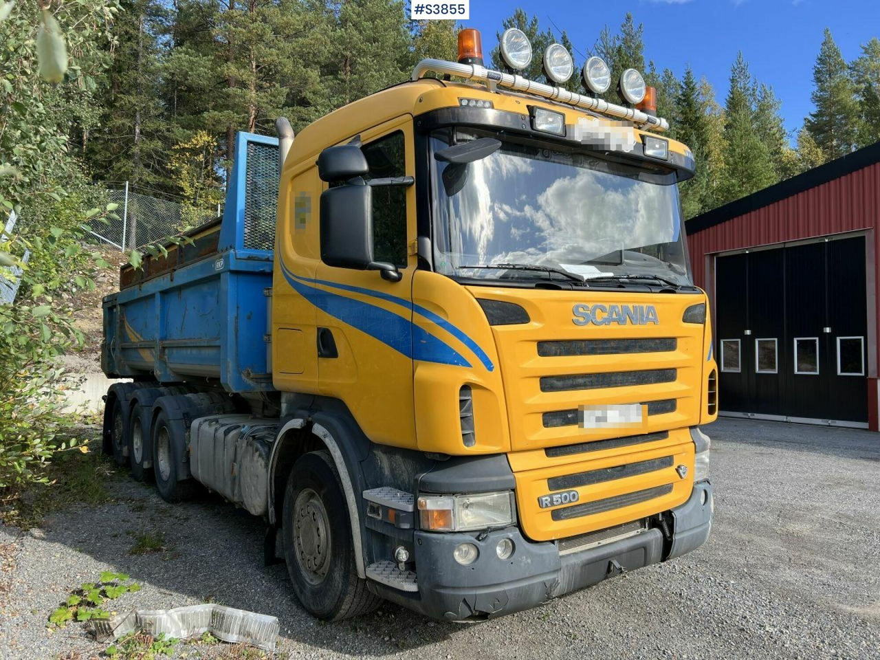 Tridem Truck Scania R500 with Trailer EURO 6 (SEE VIDEO) - Самосвал камион: снимка 2 Tridem Truck Scania R500 with Trailer EURO 6 (SEE VIDEO) - Самосвал камион: снимка 2
