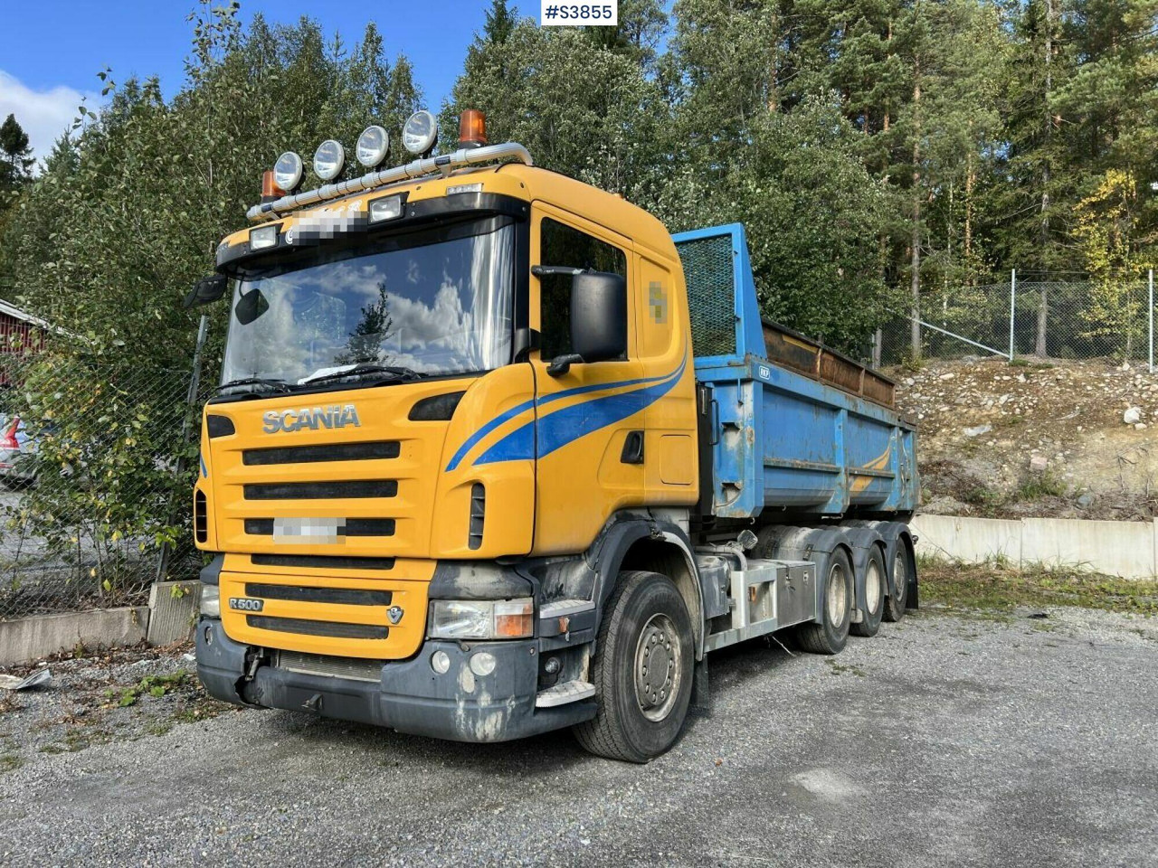 Tridem Truck Scania R500 with Trailer EURO 6 (SEE VIDEO) - Самосвал камион: снимка 1 Tridem Truck Scania R500 with Trailer EURO 6 (SEE VIDEO) - Самосвал камион: снимка 1