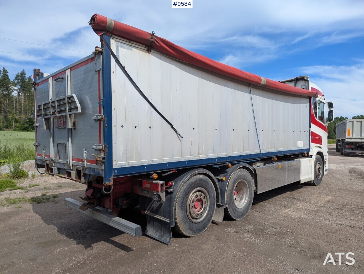 Truck / Grain truck Scania R580 6X2 - Камион фургон: снимка 5 Truck / Grain truck Scania R580 6X2 - Камион фургон: снимка 5