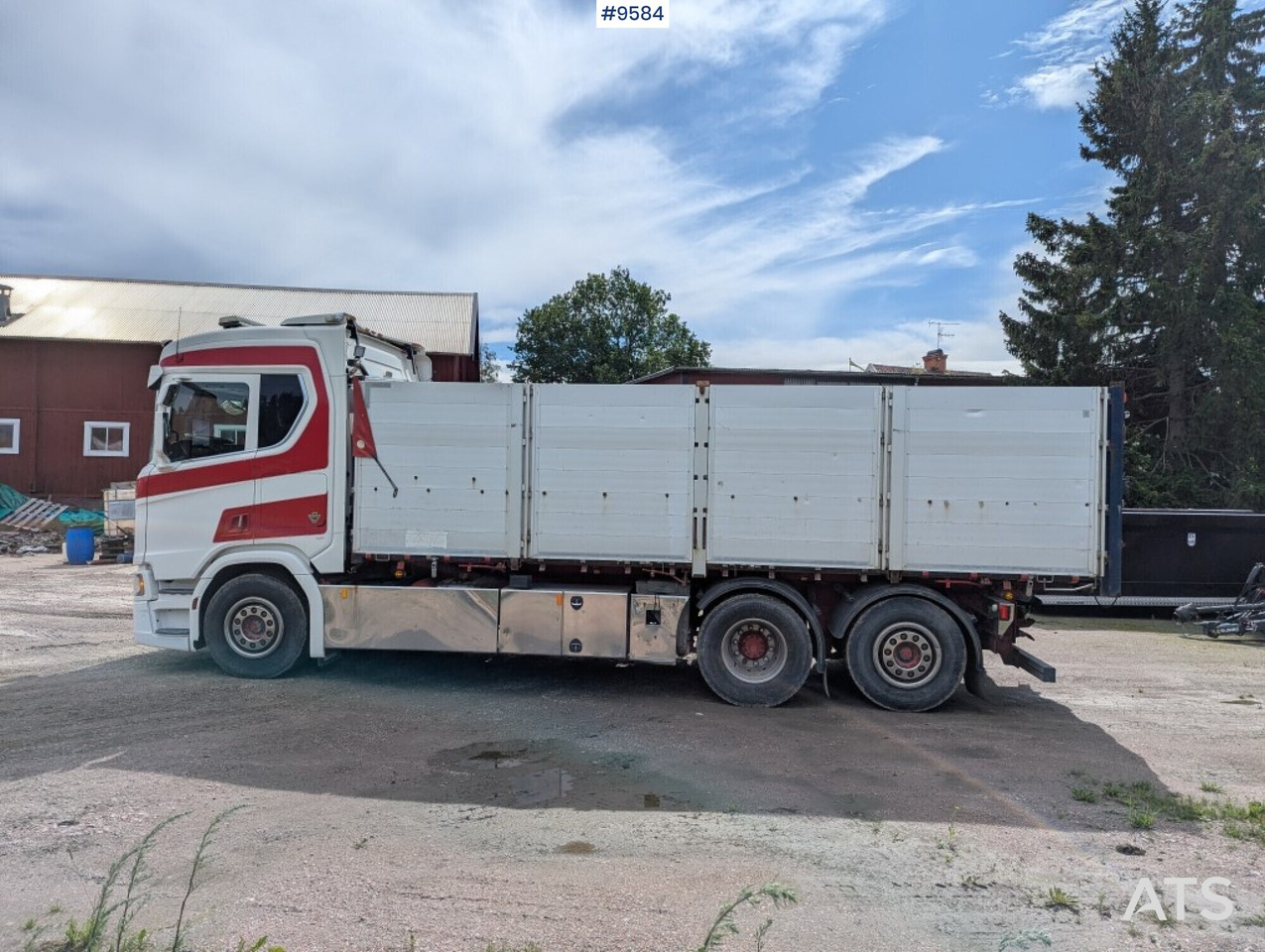 Truck / Grain truck Scania R580 6X2 - Камион фургон: снимка 2 Truck / Grain truck Scania R580 6X2 - Камион фургон: снимка 2