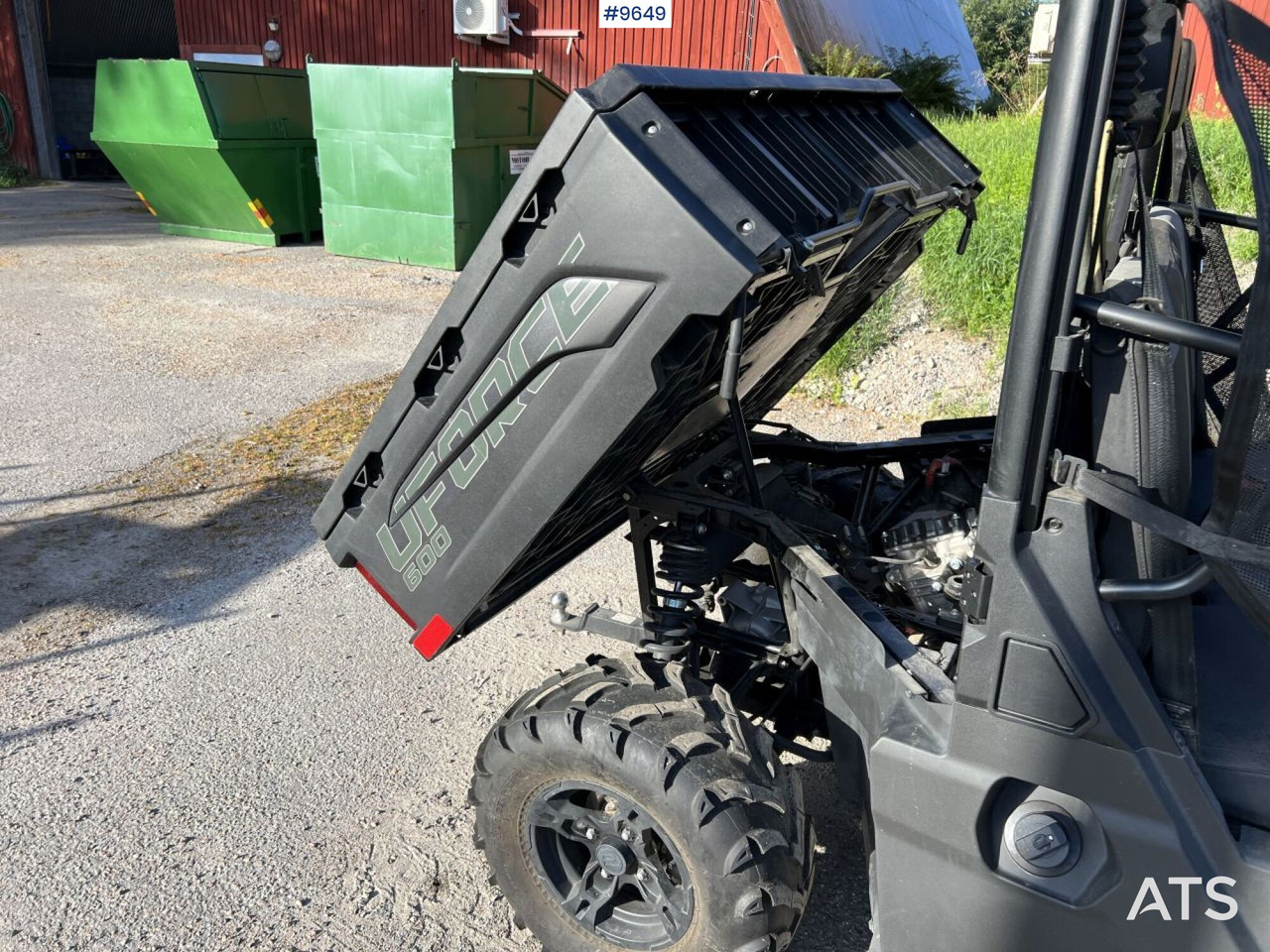 UTV CFMOTO UFORCE 600 with plow - Четириколка: снимка 4 UTV CFMOTO UFORCE 600 with plow - Четириколка: снимка 4